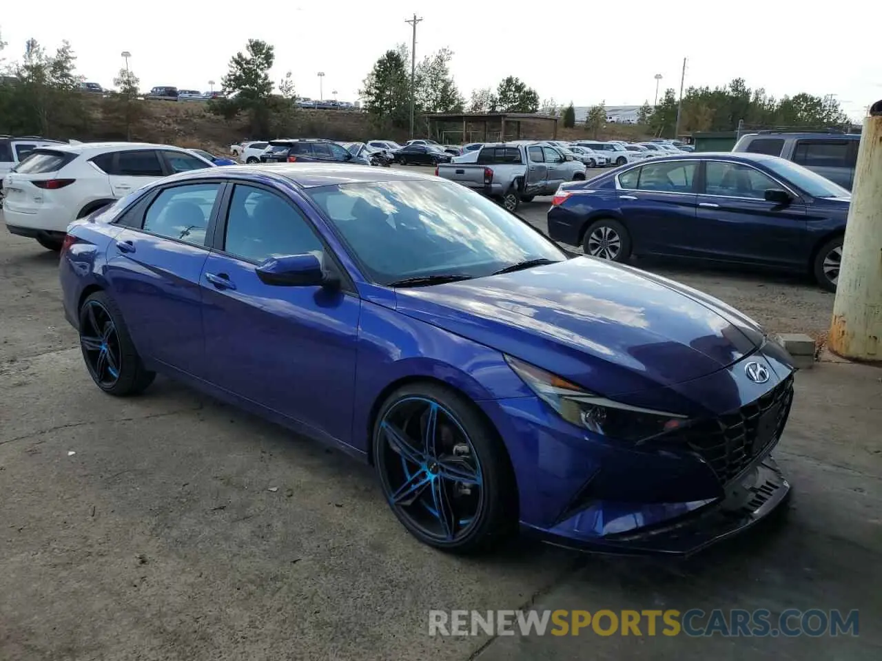 4 Photograph of a damaged car KMHLL4AG8PU563187 HYUNDAI ELANTRA 2023