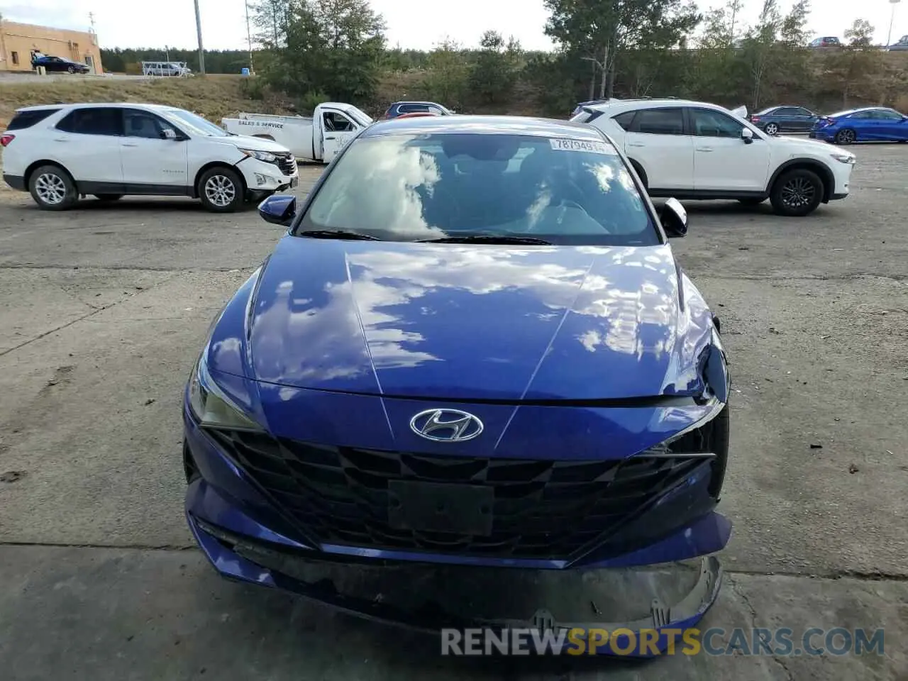 5 Photograph of a damaged car KMHLL4AG8PU563187 HYUNDAI ELANTRA 2023