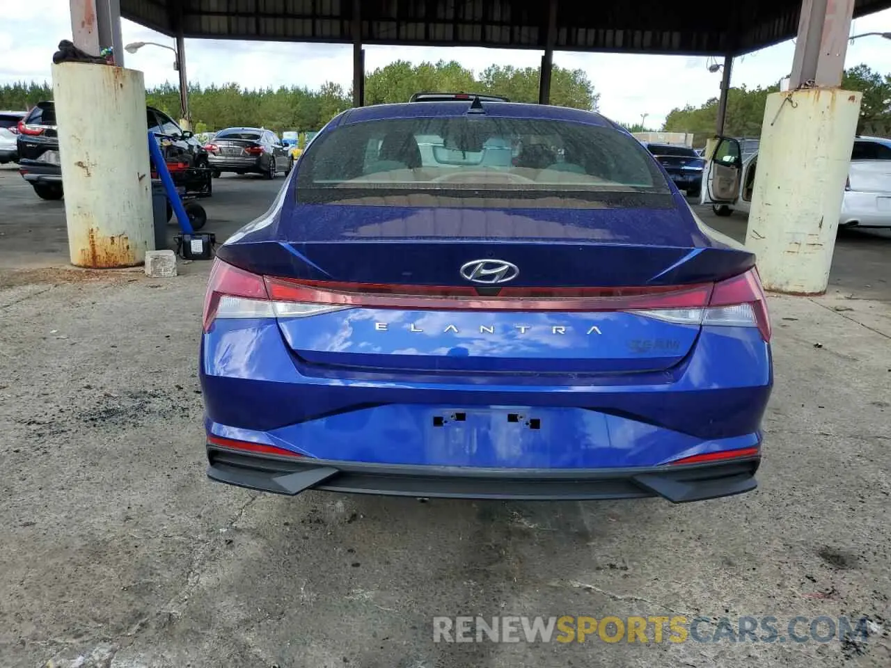 6 Photograph of a damaged car KMHLL4AG8PU563187 HYUNDAI ELANTRA 2023