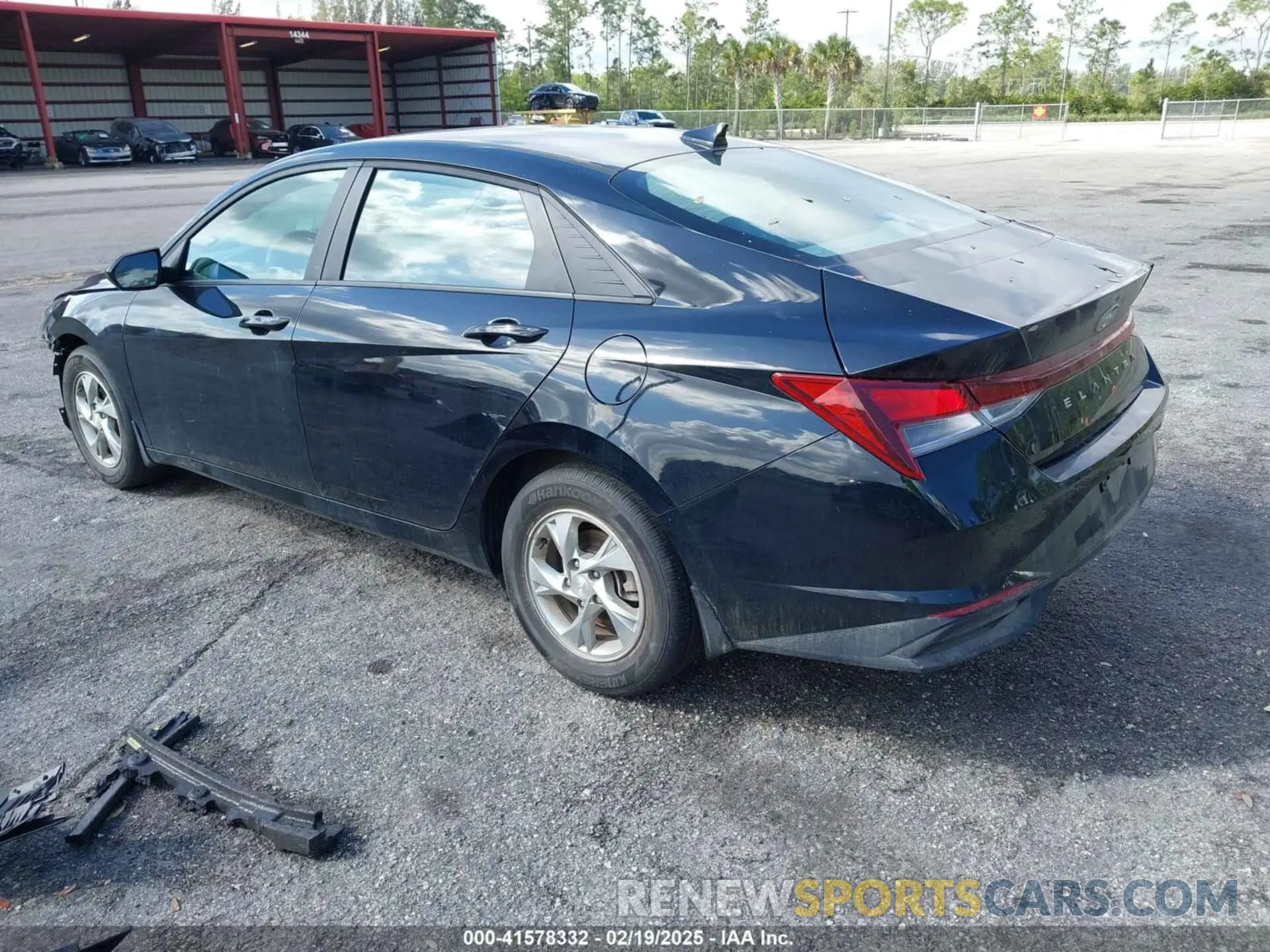3 Photograph of a damaged car KMHLL4AG9PU574439 HYUNDAI ELANTRA 2023