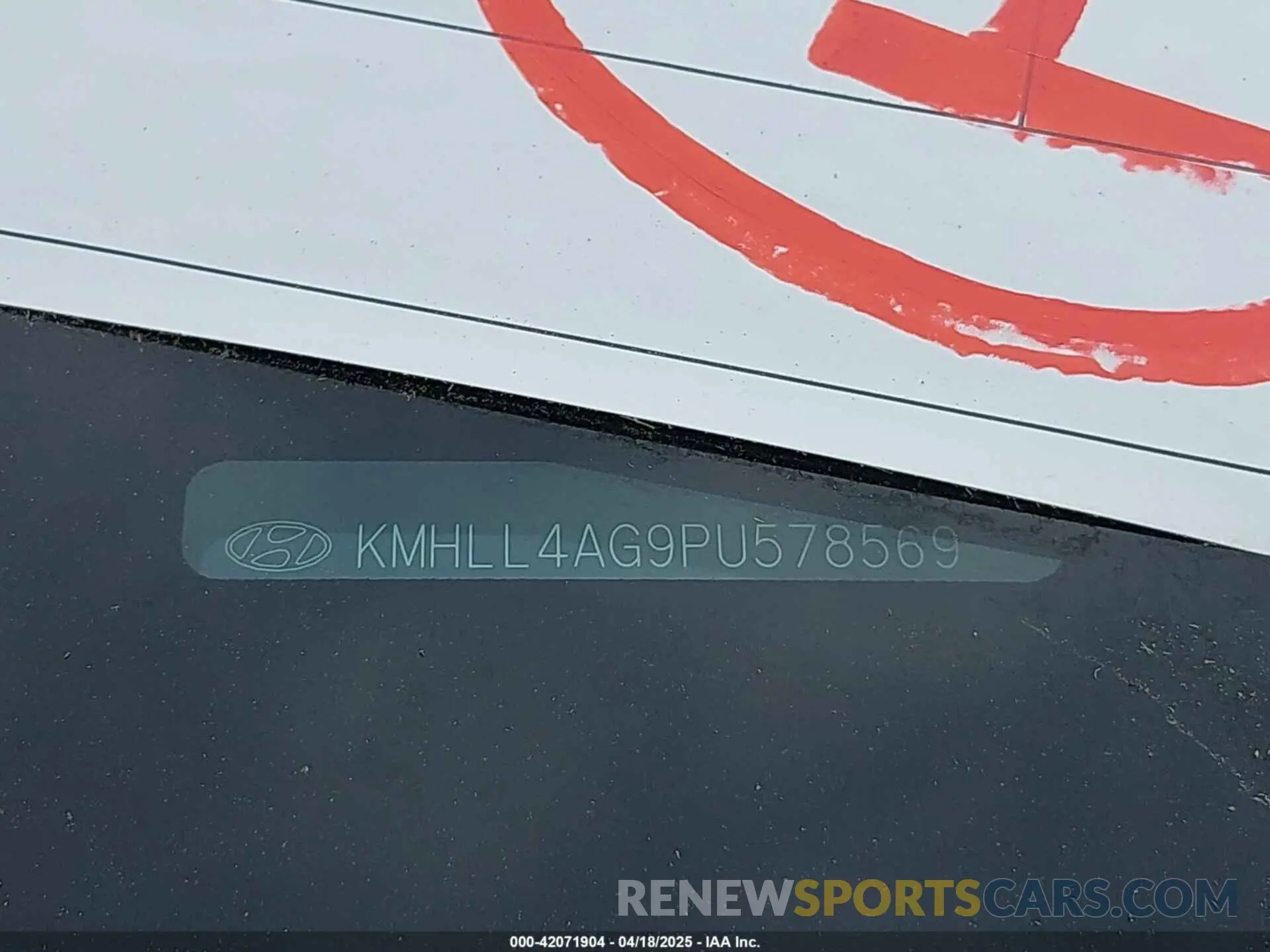 18 Photograph of a damaged car KMHLL4AG9PU578569 HYUNDAI ELANTRA 2023