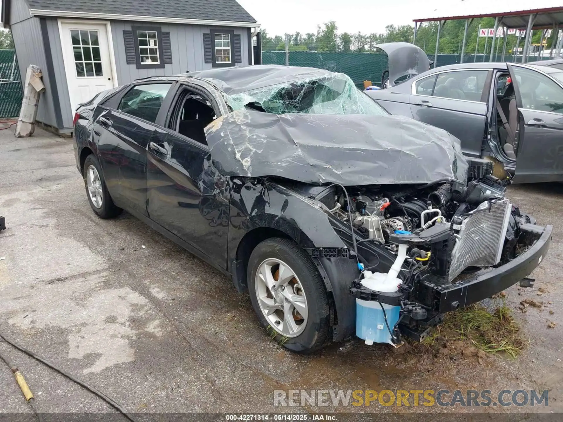 1 Photograph of a damaged car KMHLL4AG9PU629570 HYUNDAI ELANTRA 2023