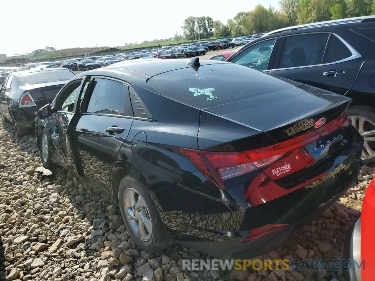 2 Photograph of a damaged car KMHLL4AGXPU394886 HYUNDAI ELANTRA 2023