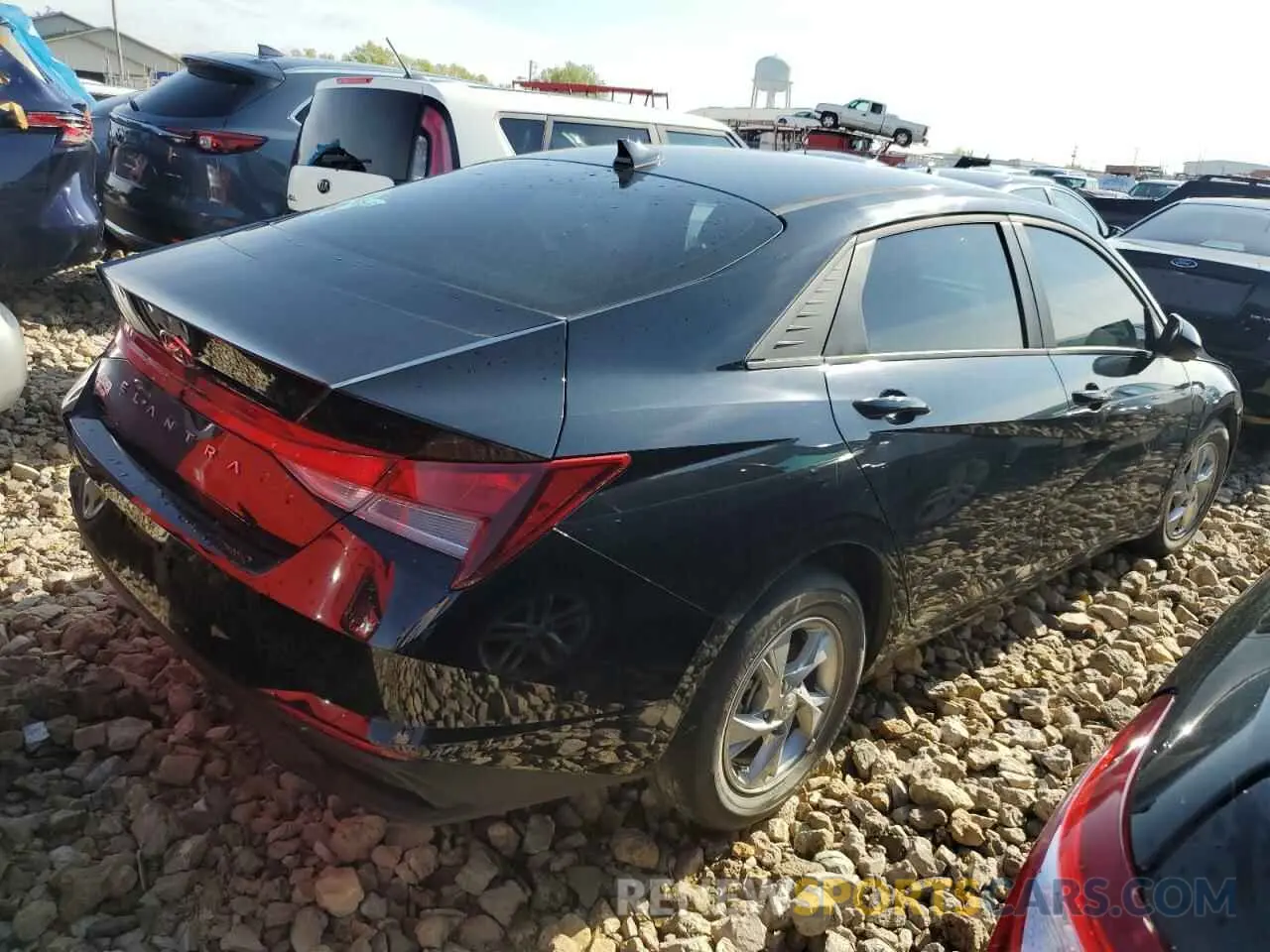 3 Photograph of a damaged car KMHLL4AGXPU394886 HYUNDAI ELANTRA 2023