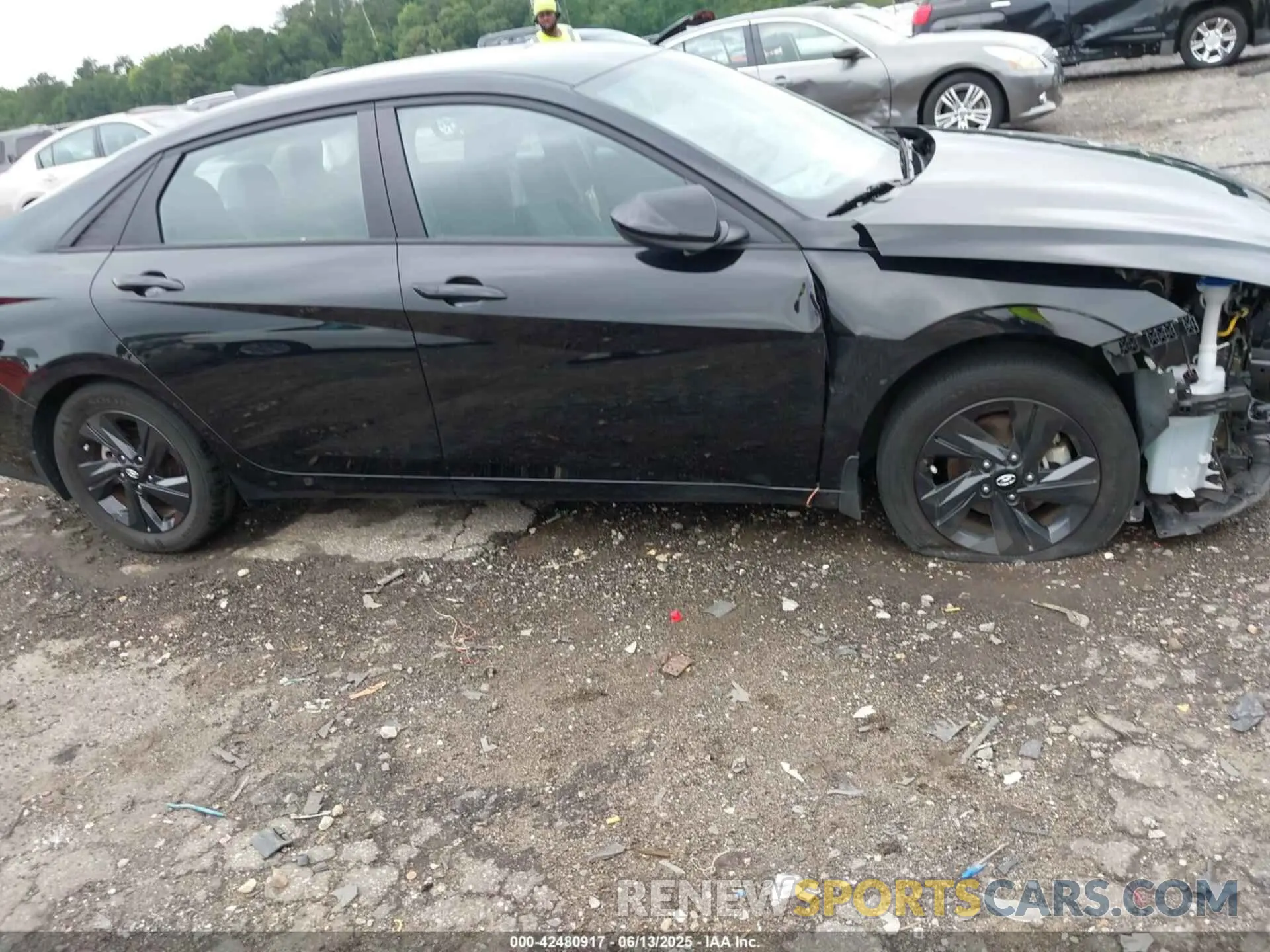 14 Photograph of a damaged car KMHLM4AG0PU386275 HYUNDAI ELANTRA 2023