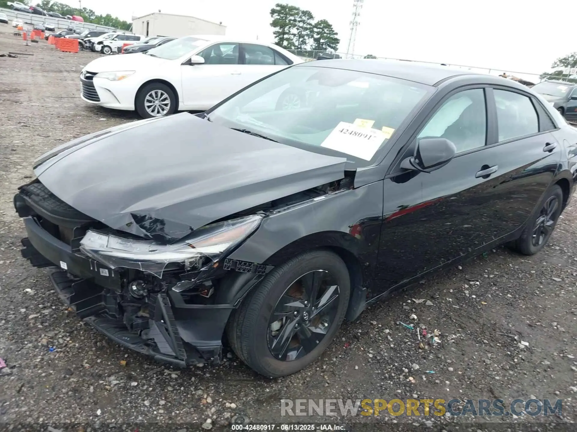 2 Photograph of a damaged car KMHLM4AG0PU386275 HYUNDAI ELANTRA 2023