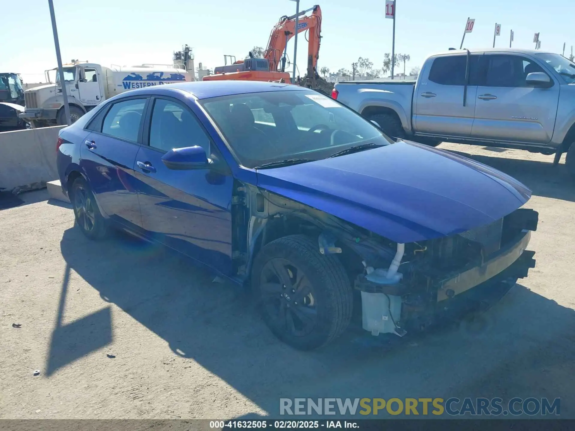 14 Photograph of a damaged car KMHLM4AG0PU445986 HYUNDAI ELANTRA 2023