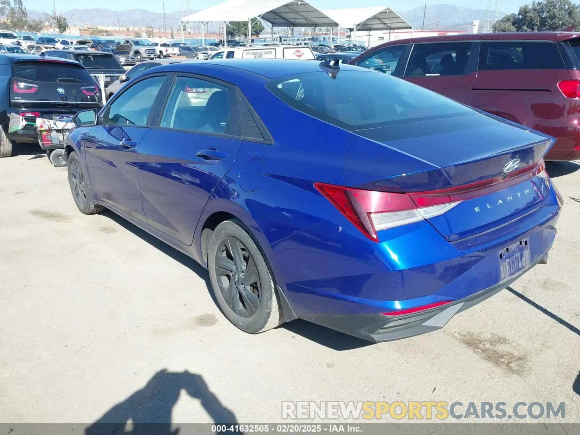 3 Photograph of a damaged car KMHLM4AG0PU445986 HYUNDAI ELANTRA 2023