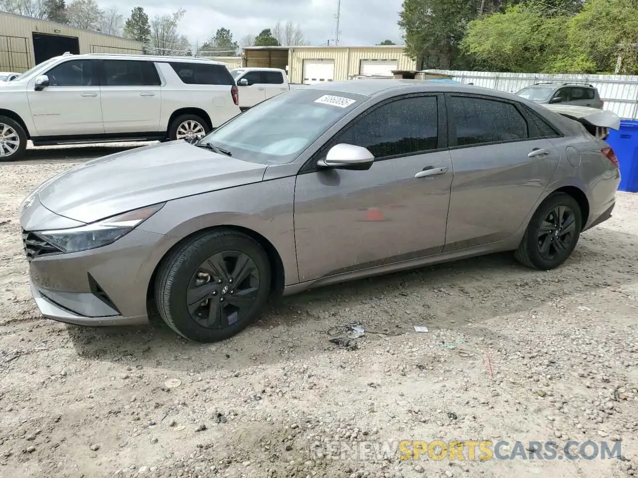 1 Photograph of a damaged car KMHLM4AG0PU457426 HYUNDAI ELANTRA 2023