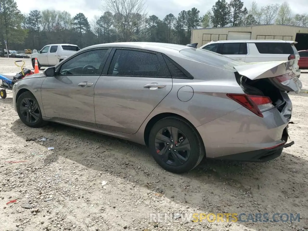 2 Photograph of a damaged car KMHLM4AG0PU457426 HYUNDAI ELANTRA 2023