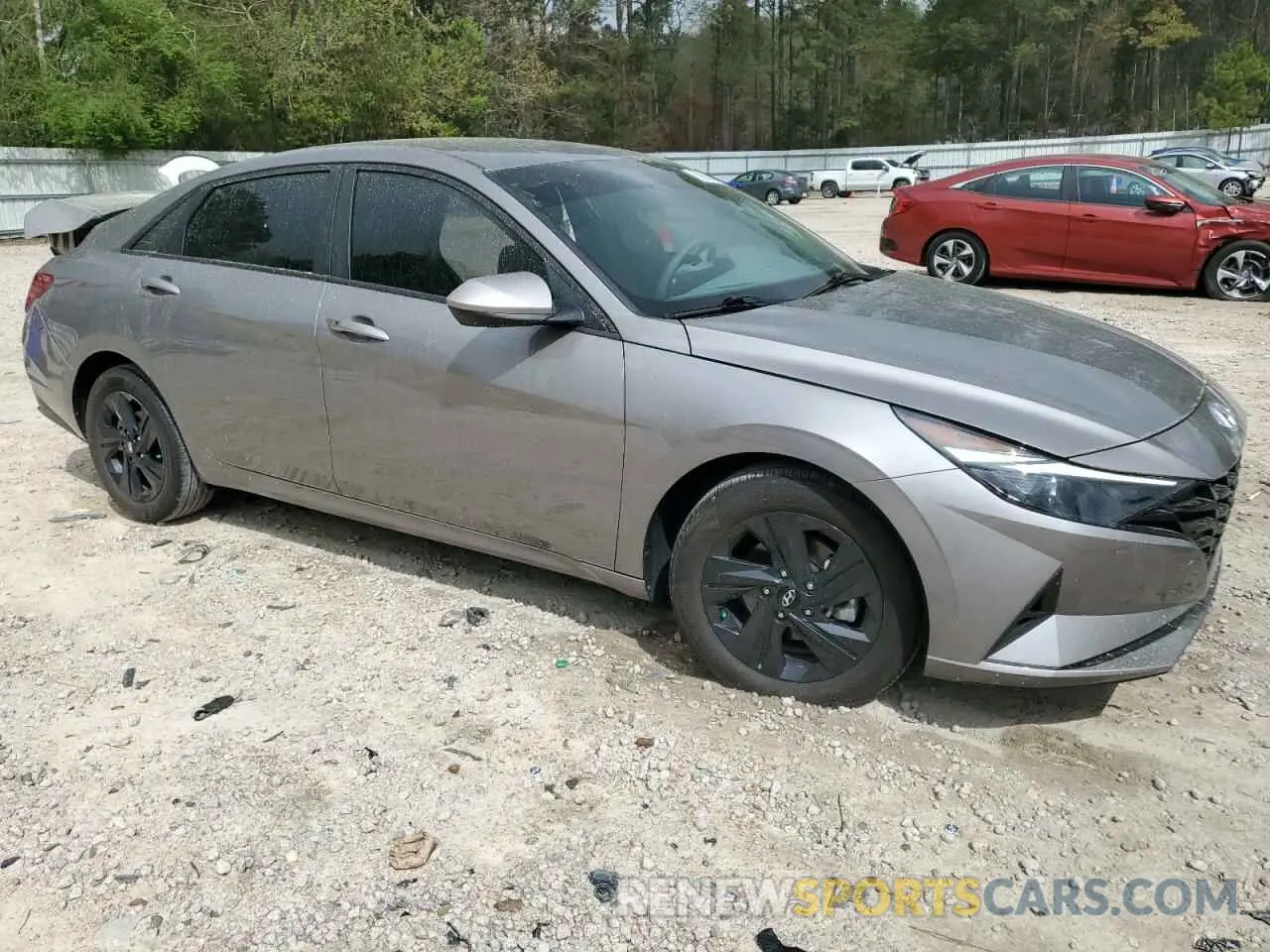 4 Photograph of a damaged car KMHLM4AG0PU457426 HYUNDAI ELANTRA 2023