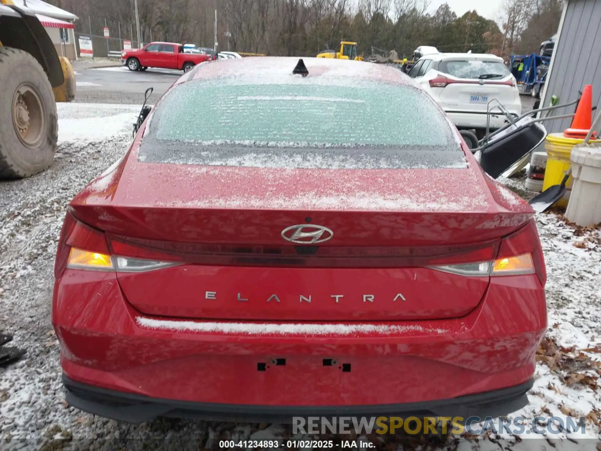 17 Photograph of a damaged car KMHLM4AG0PU460181 HYUNDAI ELANTRA 2023