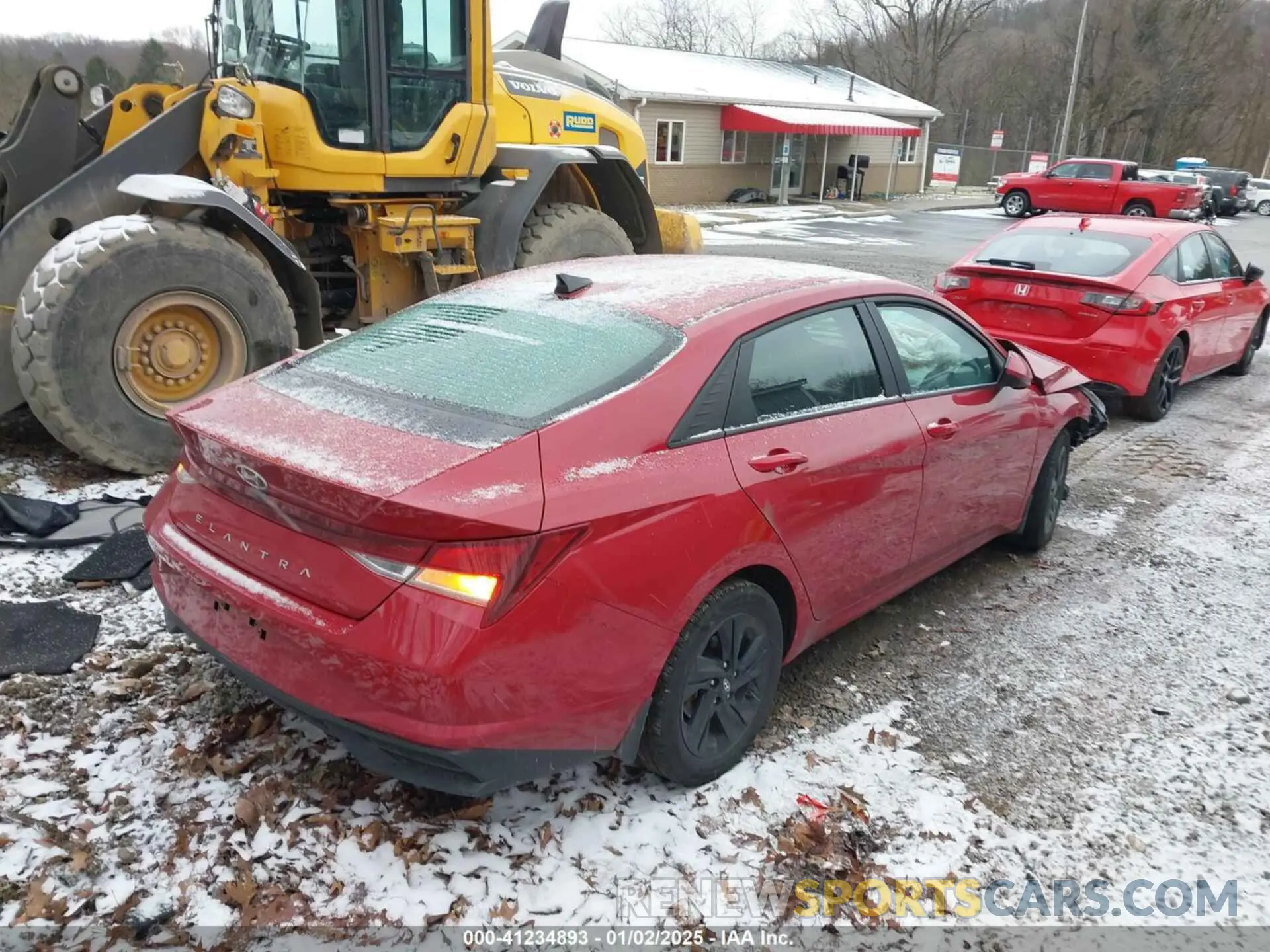 4 Photograph of a damaged car KMHLM4AG0PU460181 HYUNDAI ELANTRA 2023