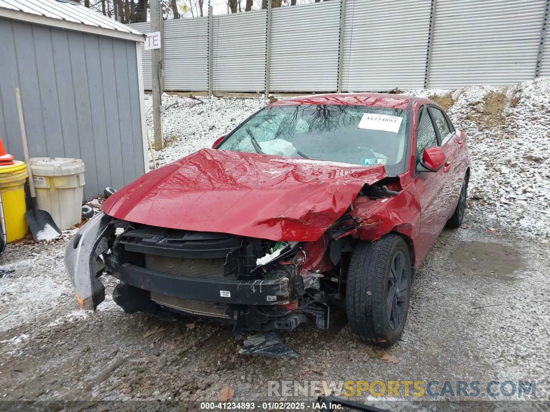 6 Photograph of a damaged car KMHLM4AG0PU460181 HYUNDAI ELANTRA 2023