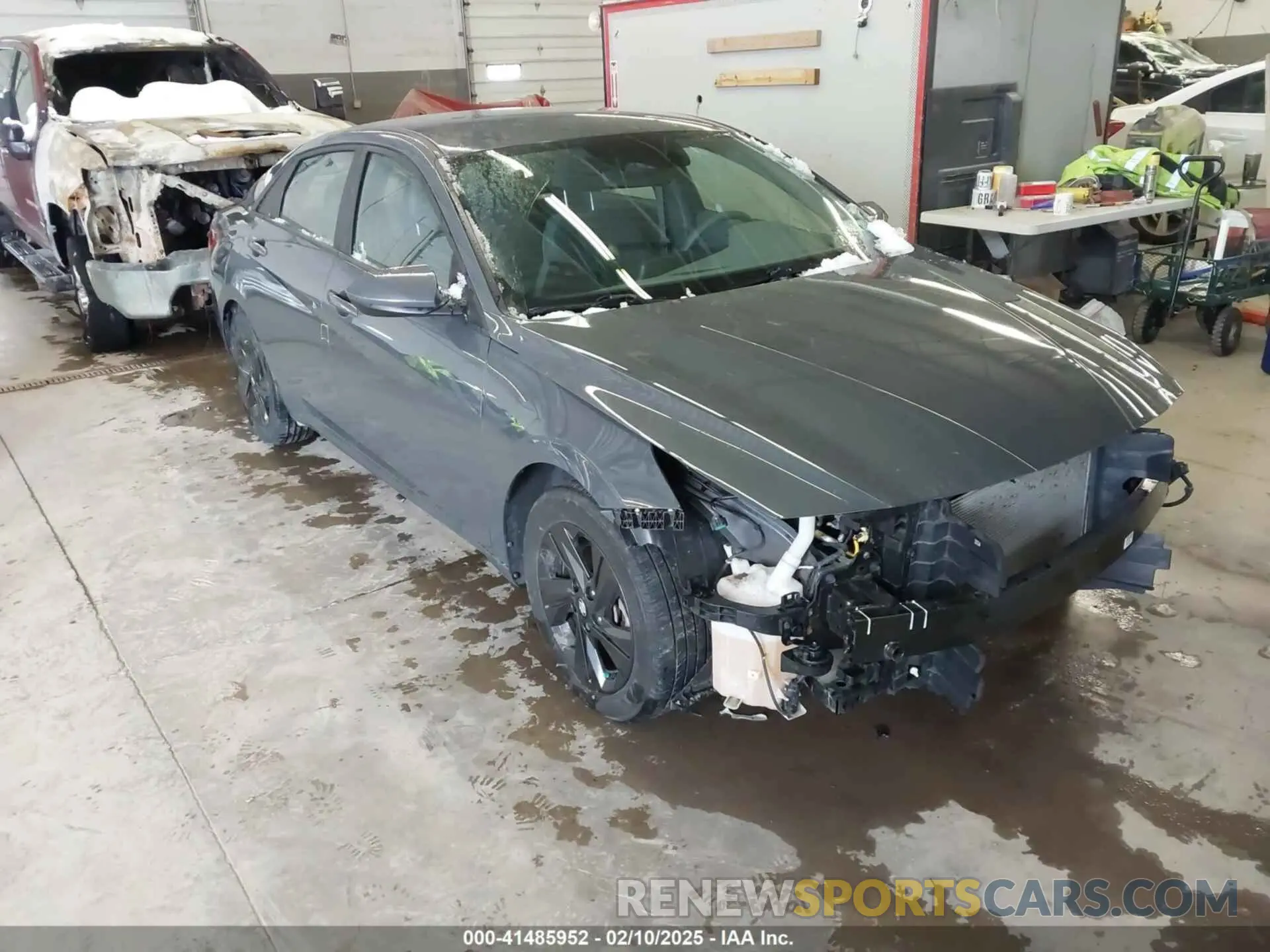 1 Photograph of a damaged car KMHLM4AG0PU581583 HYUNDAI ELANTRA 2023
