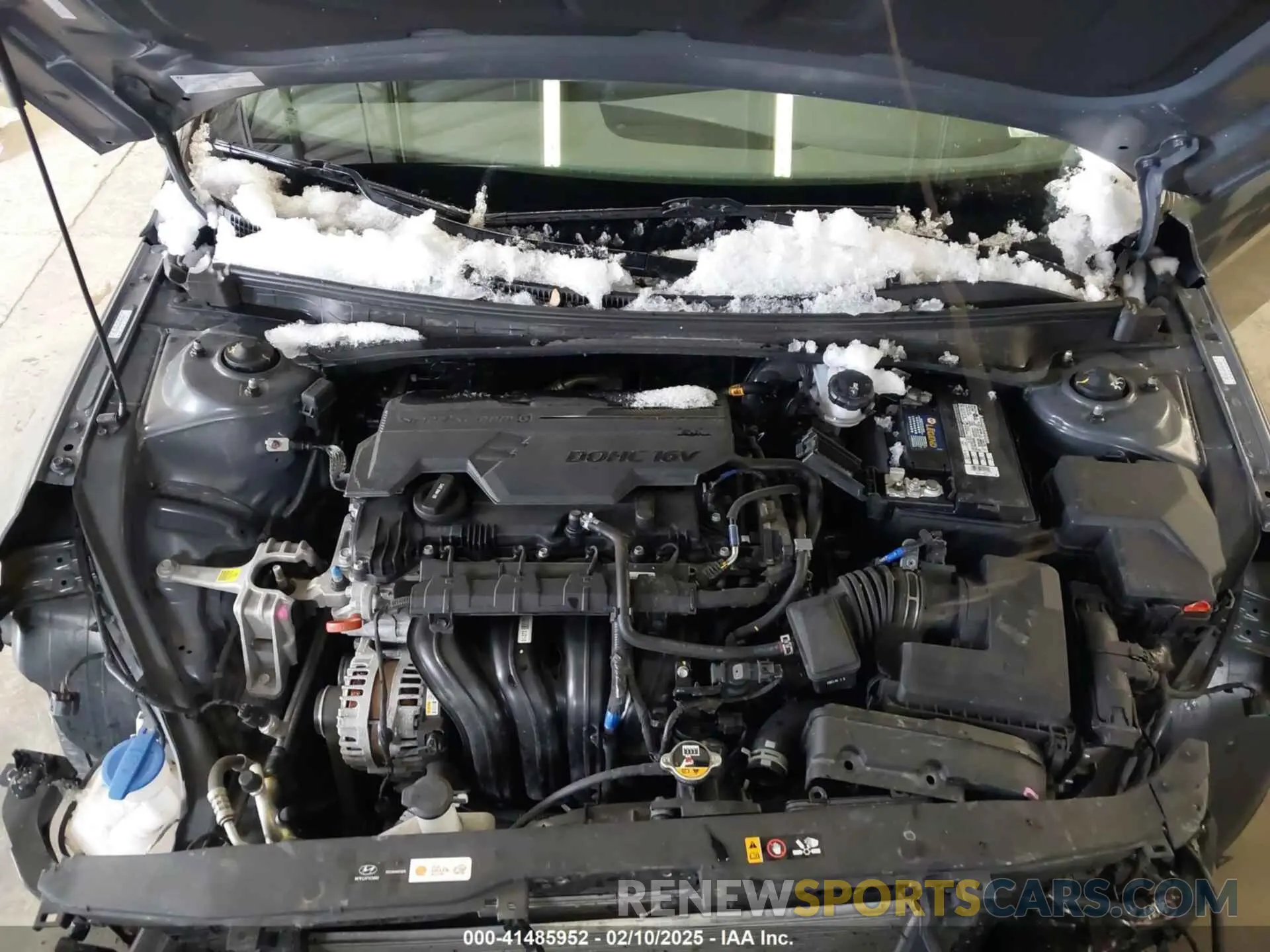 10 Photograph of a damaged car KMHLM4AG0PU581583 HYUNDAI ELANTRA 2023