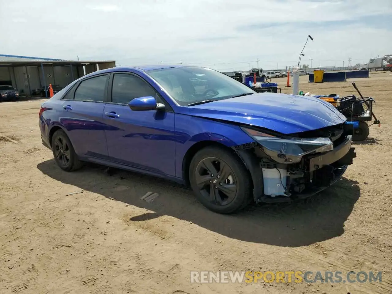 4 Photograph of a damaged car KMHLM4AG0PU582359 HYUNDAI ELANTRA 2023