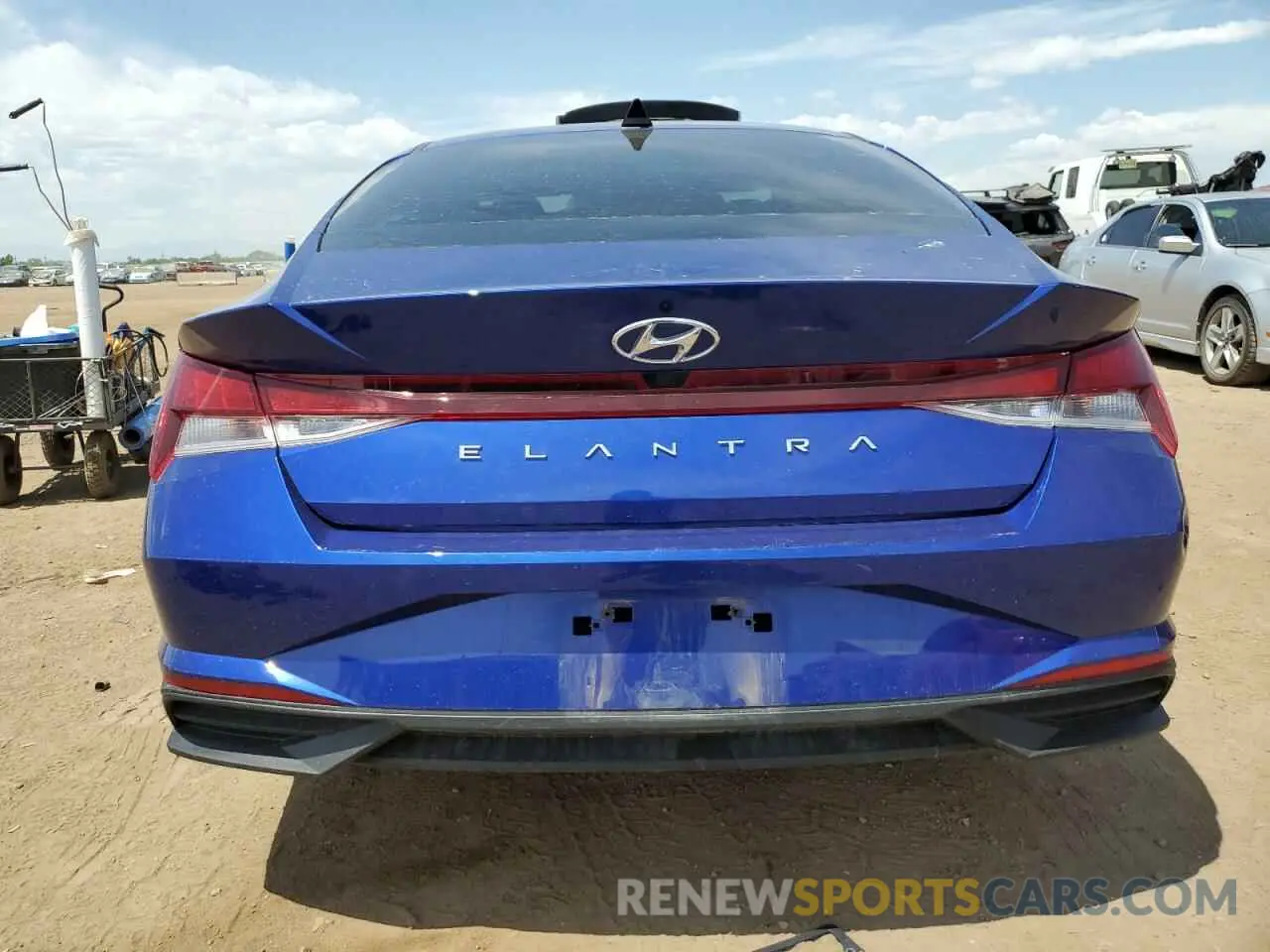 6 Photograph of a damaged car KMHLM4AG0PU582359 HYUNDAI ELANTRA 2023