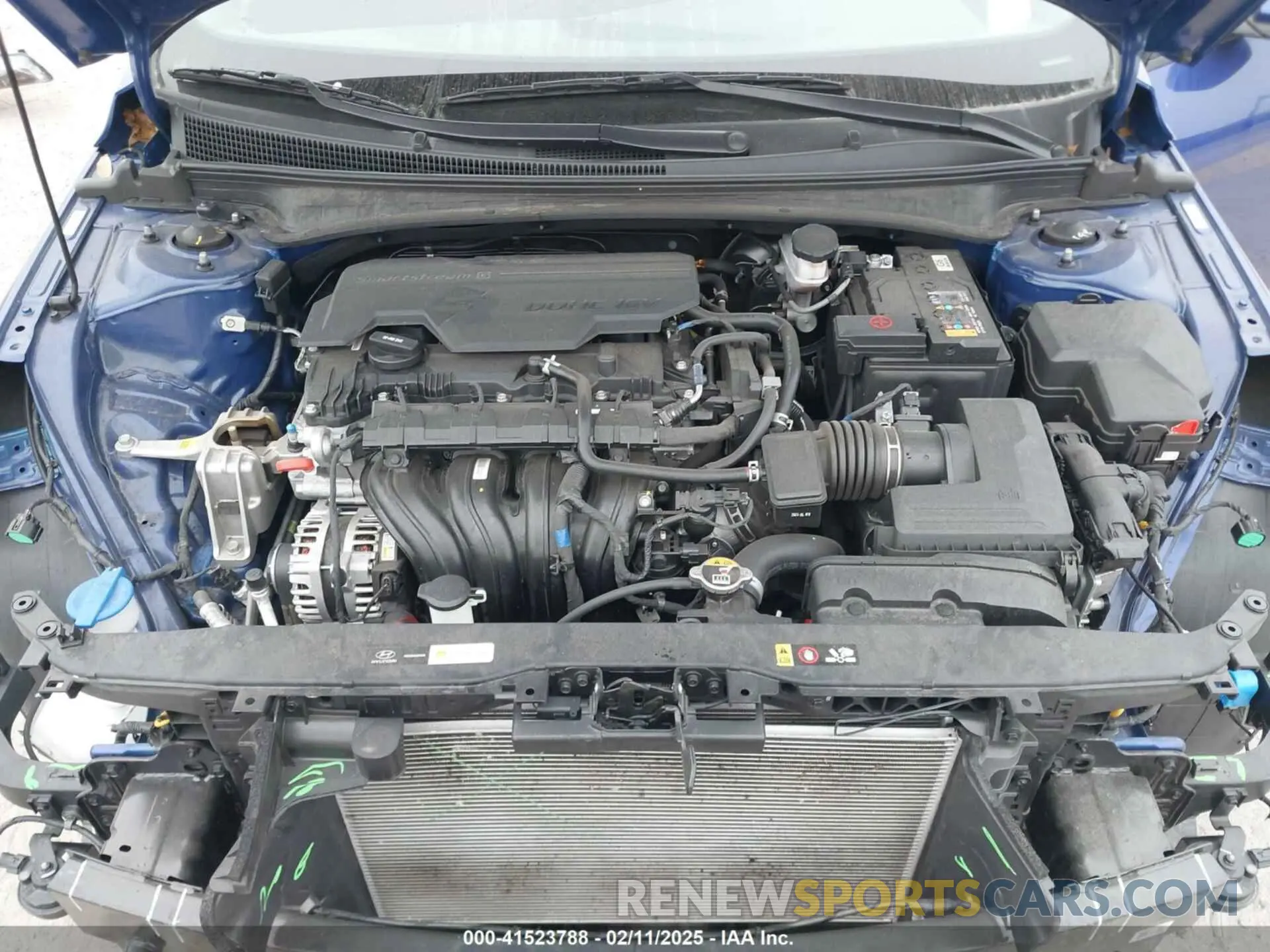 10 Photograph of a damaged car KMHLM4AG0PU591806 HYUNDAI ELANTRA 2023