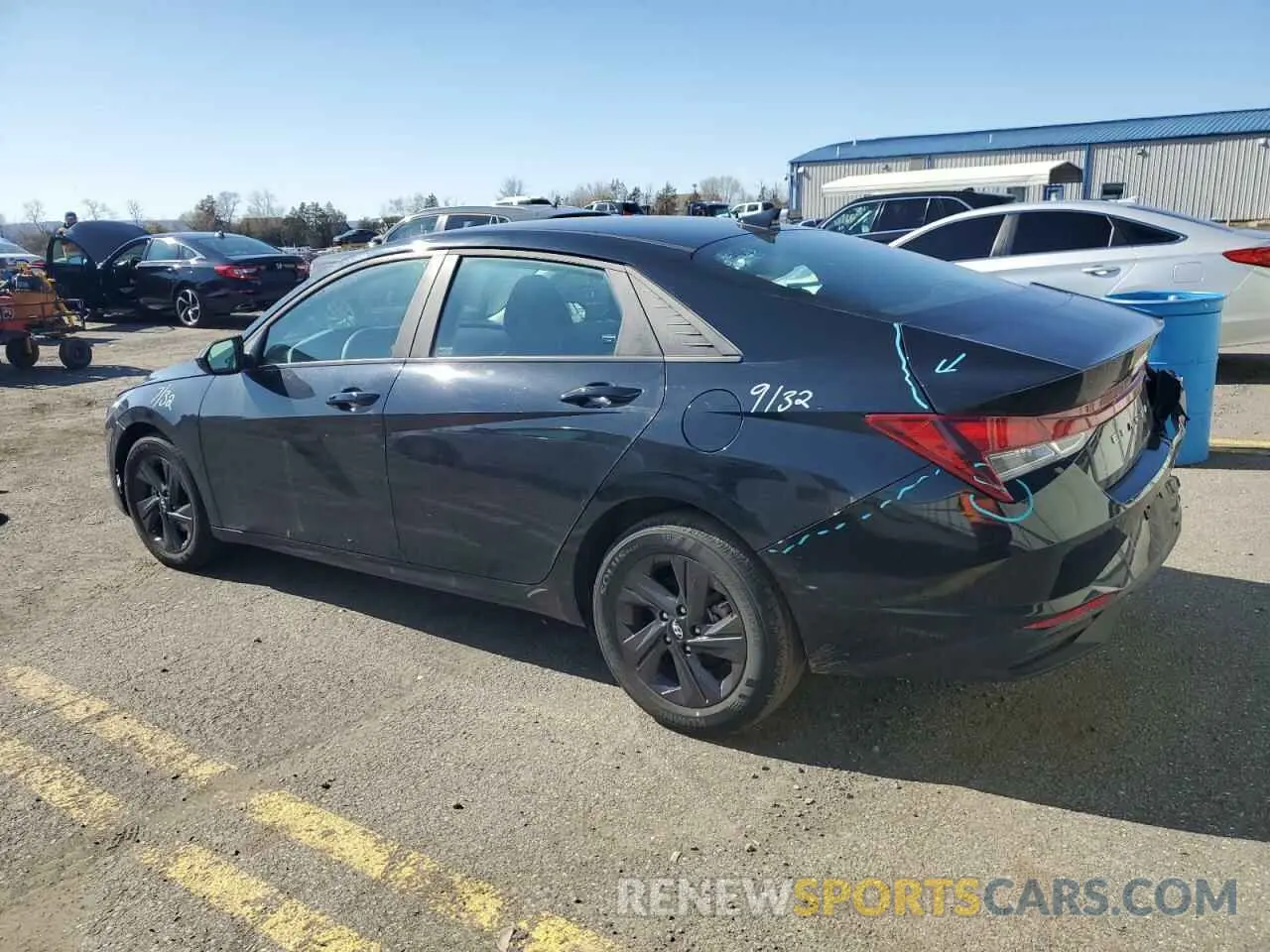 2 Photograph of a damaged car KMHLM4AG0PU629549 HYUNDAI ELANTRA 2023