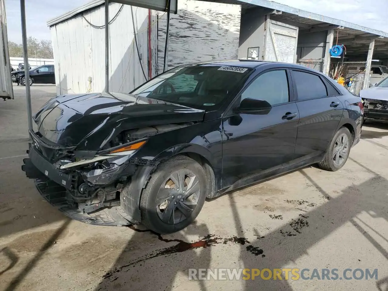 1 Photograph of a damaged car KMHLM4AG1PU373079 HYUNDAI ELANTRA 2023