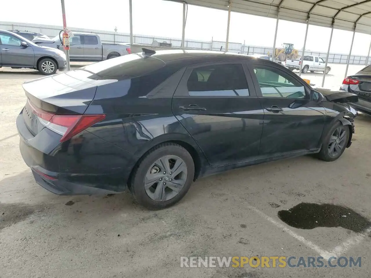 3 Photograph of a damaged car KMHLM4AG1PU373079 HYUNDAI ELANTRA 2023