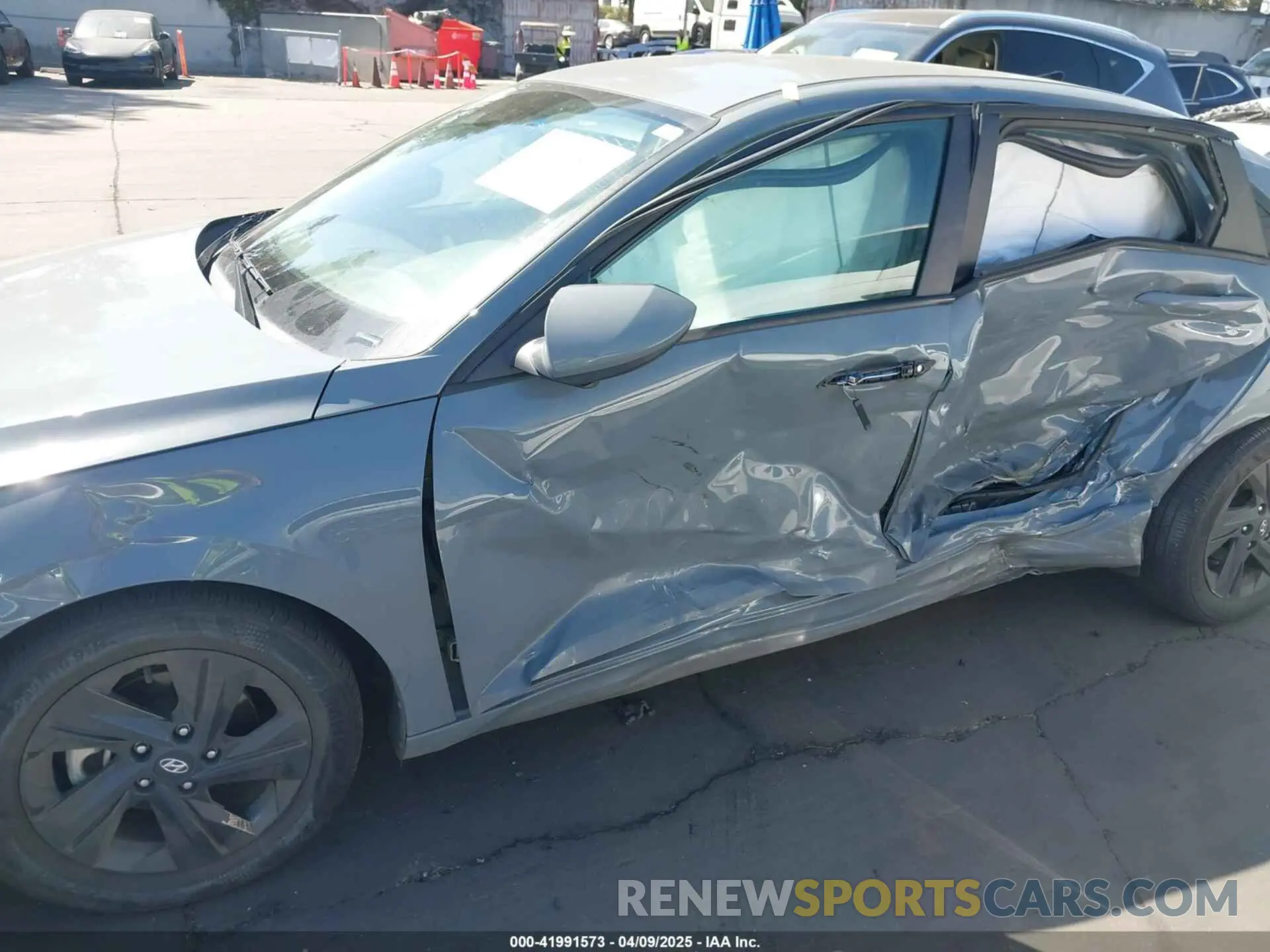 6 Photograph of a damaged car KMHLM4AG1PU374541 HYUNDAI ELANTRA 2023