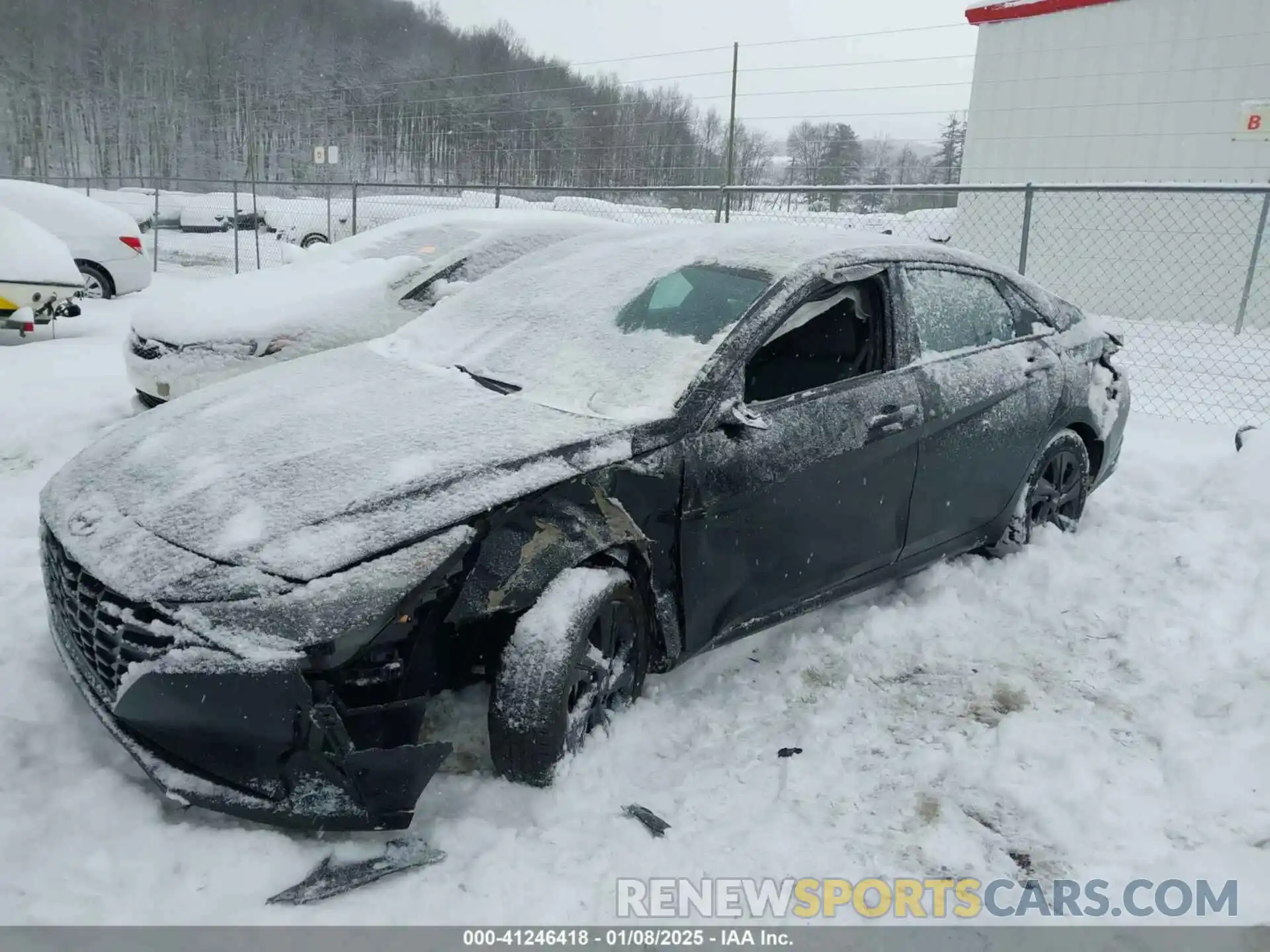 2 Photograph of a damaged car KMHLM4AG1PU381747 HYUNDAI ELANTRA 2023