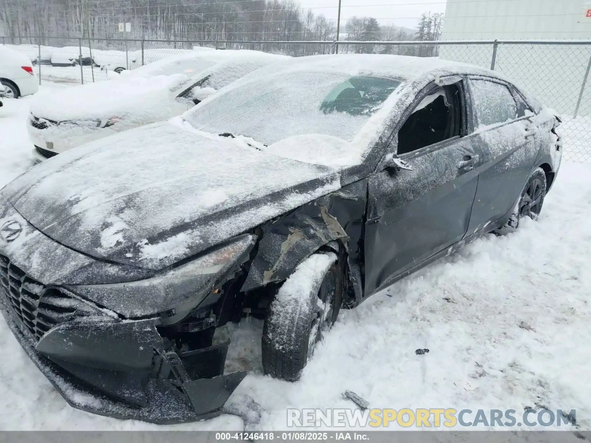 6 Photograph of a damaged car KMHLM4AG1PU381747 HYUNDAI ELANTRA 2023