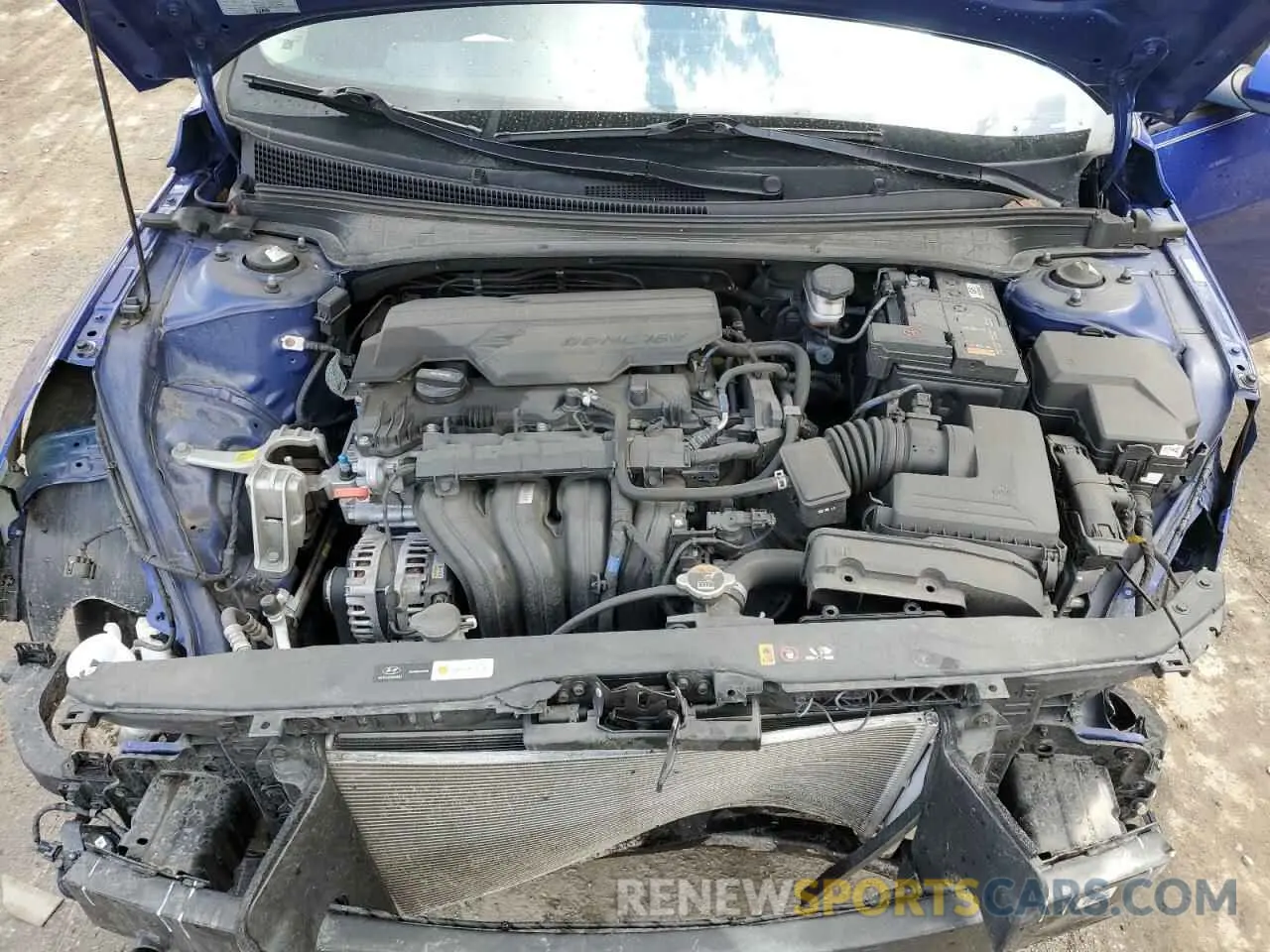 11 Photograph of a damaged car KMHLM4AG1PU393235 HYUNDAI ELANTRA 2023