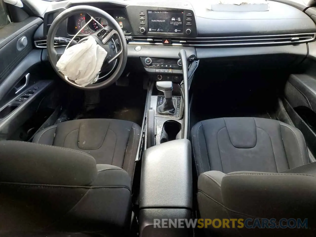 8 Photograph of a damaged car KMHLM4AG1PU393235 HYUNDAI ELANTRA 2023