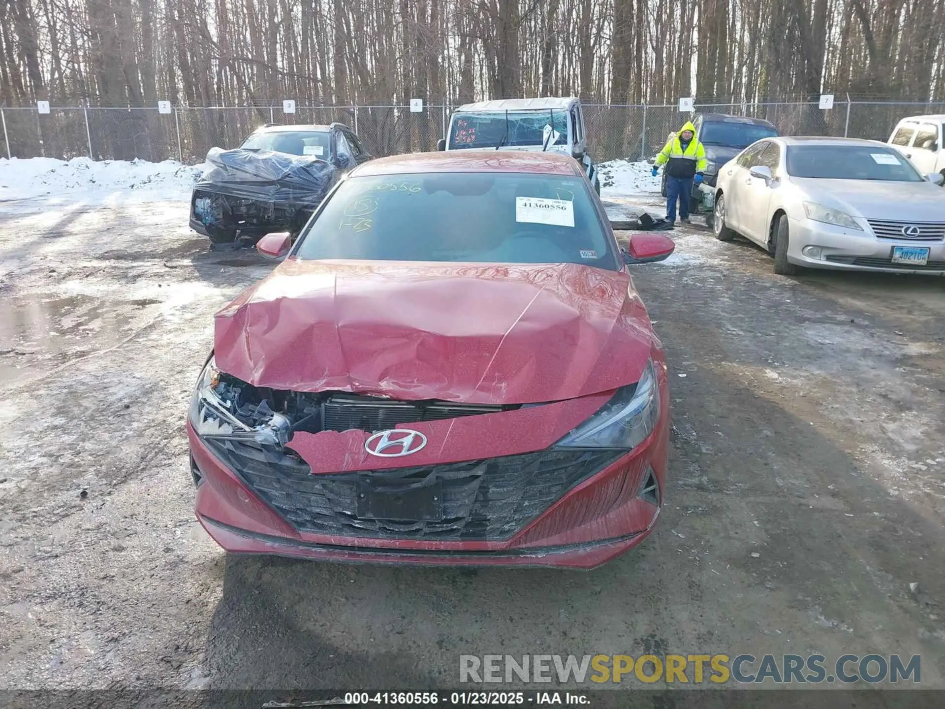 12 Photograph of a damaged car KMHLM4AG1PU416433 HYUNDAI ELANTRA 2023