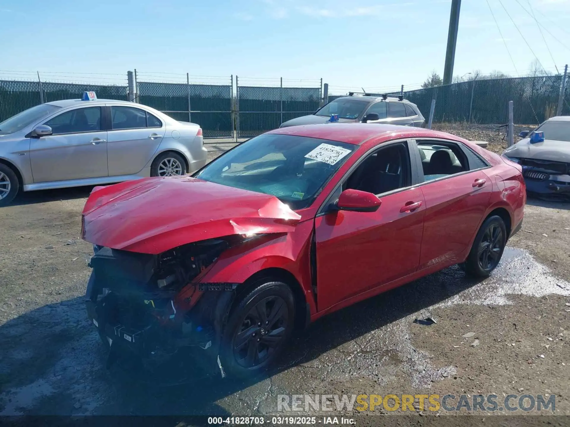 2 Photograph of a damaged car KMHLM4AG1PU431675 HYUNDAI ELANTRA 2023