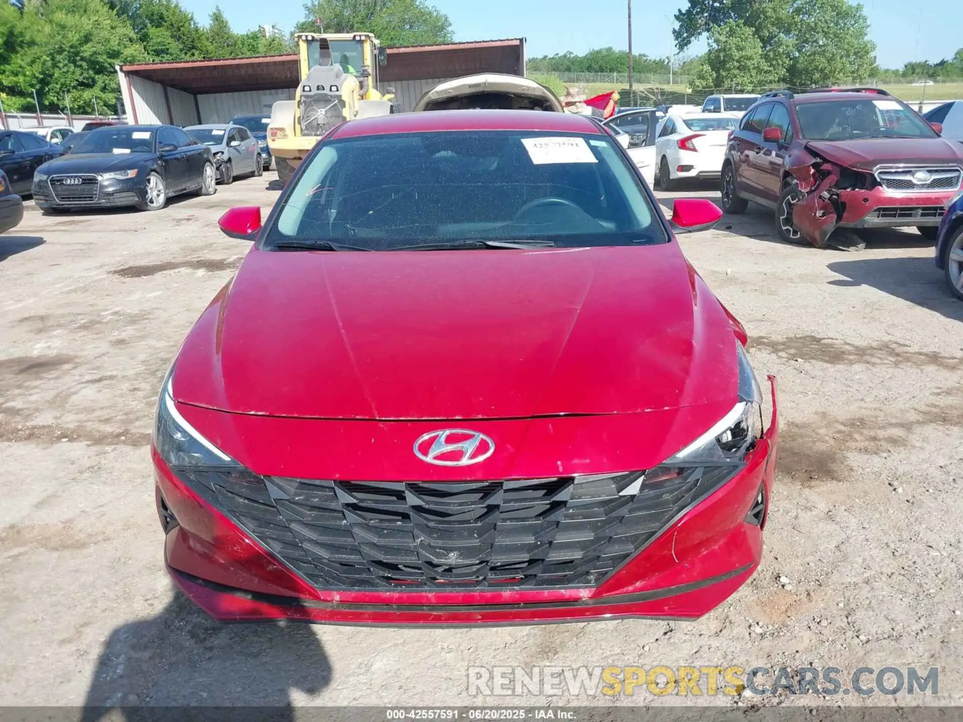 13 Photograph of a damaged car KMHLM4AG1PU467138 HYUNDAI ELANTRA 2023