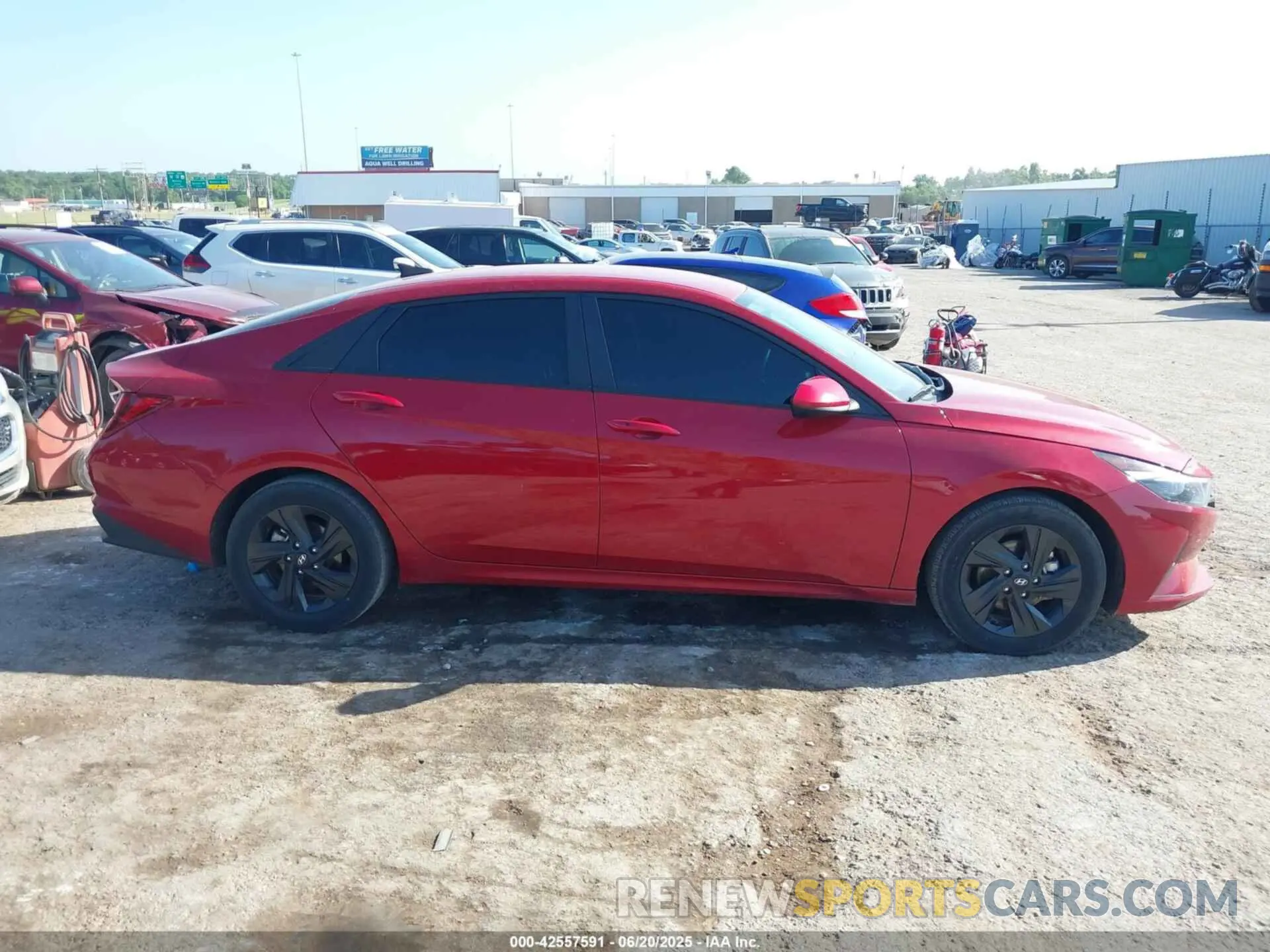 14 Photograph of a damaged car KMHLM4AG1PU467138 HYUNDAI ELANTRA 2023