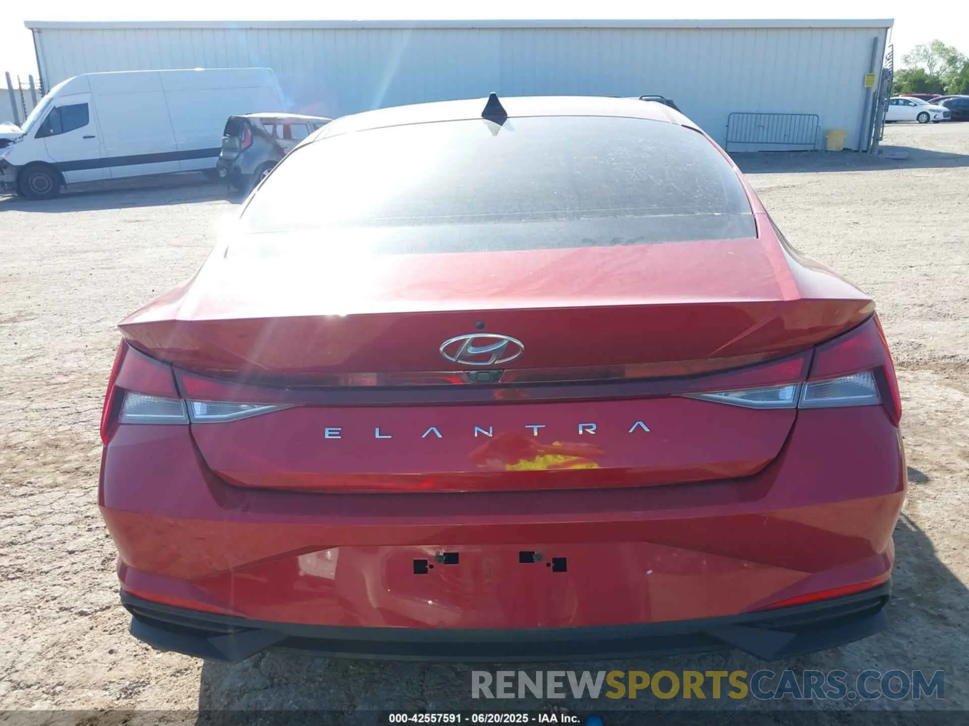 17 Photograph of a damaged car KMHLM4AG1PU467138 HYUNDAI ELANTRA 2023