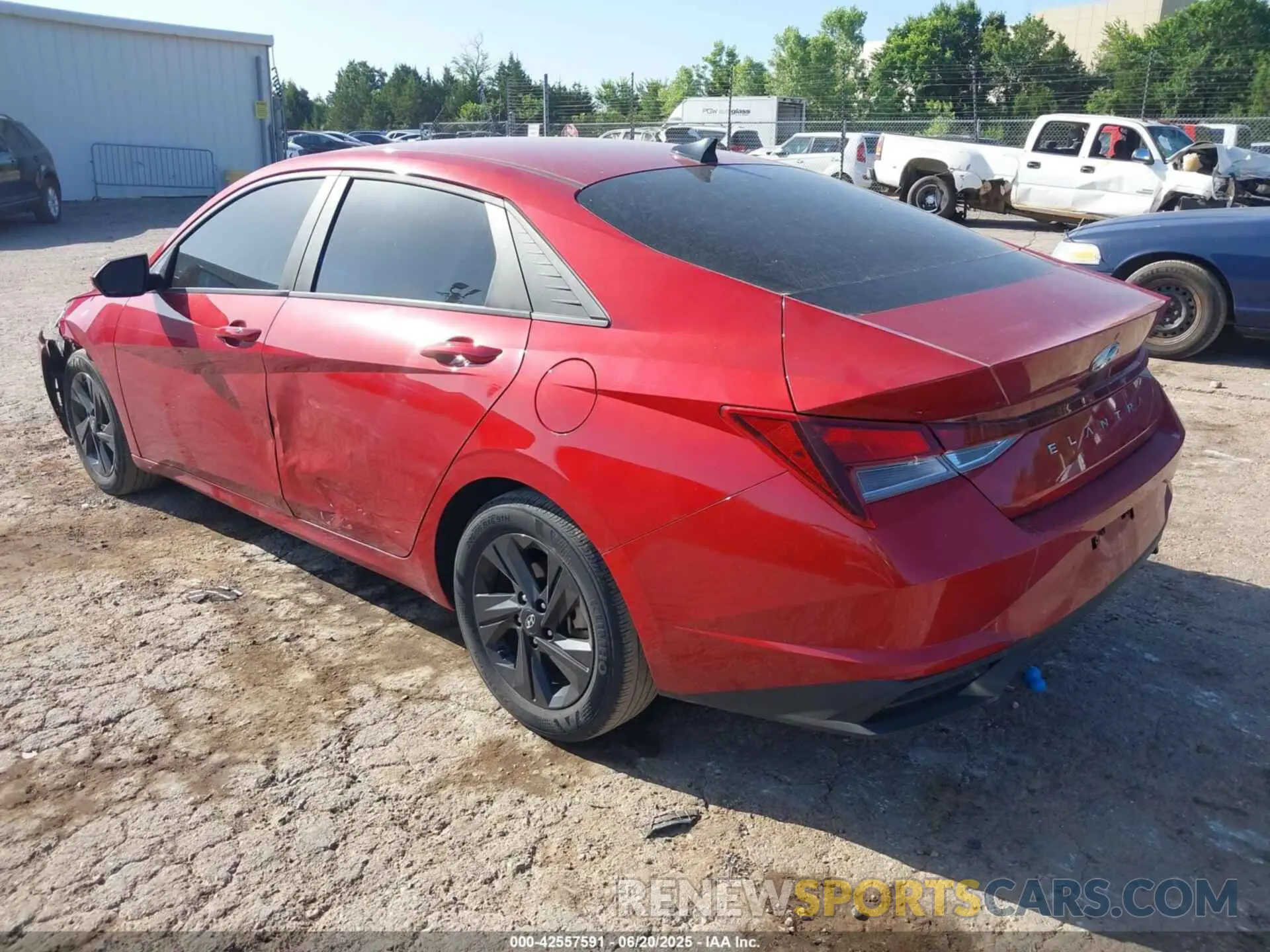 3 Photograph of a damaged car KMHLM4AG1PU467138 HYUNDAI ELANTRA 2023