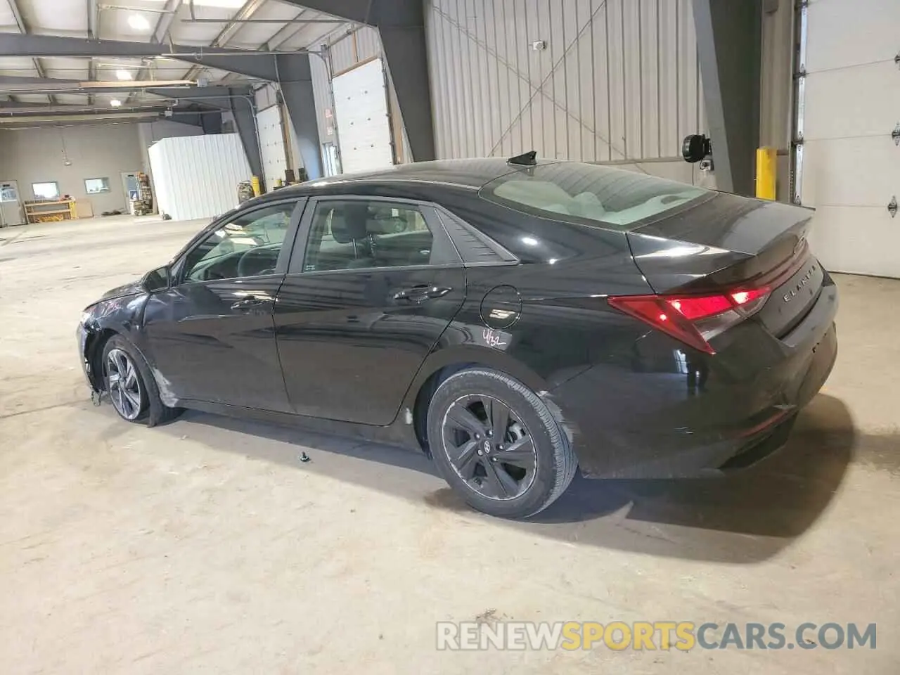 2 Photograph of a damaged car KMHLM4AG1PU510540 HYUNDAI ELANTRA 2023