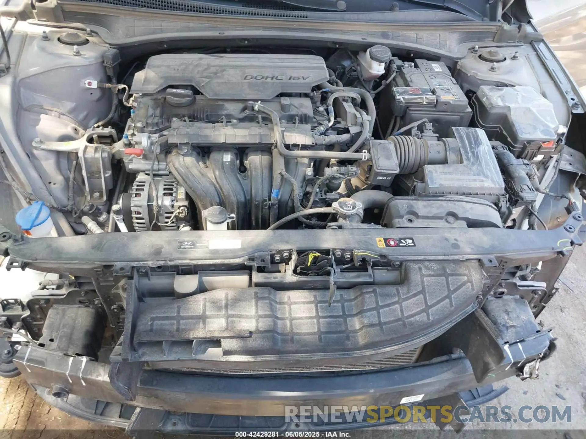 10 Photograph of a damaged car KMHLM4AG1PU512210 HYUNDAI ELANTRA 2023