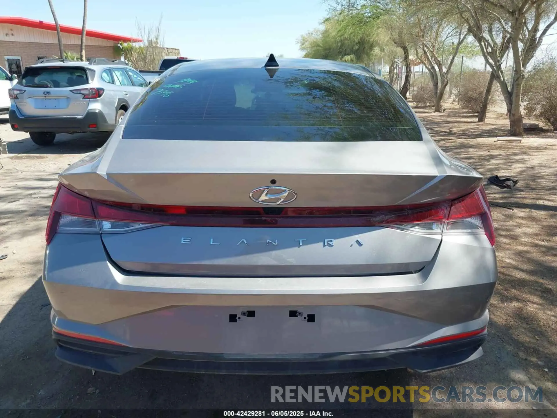 17 Photograph of a damaged car KMHLM4AG1PU512210 HYUNDAI ELANTRA 2023