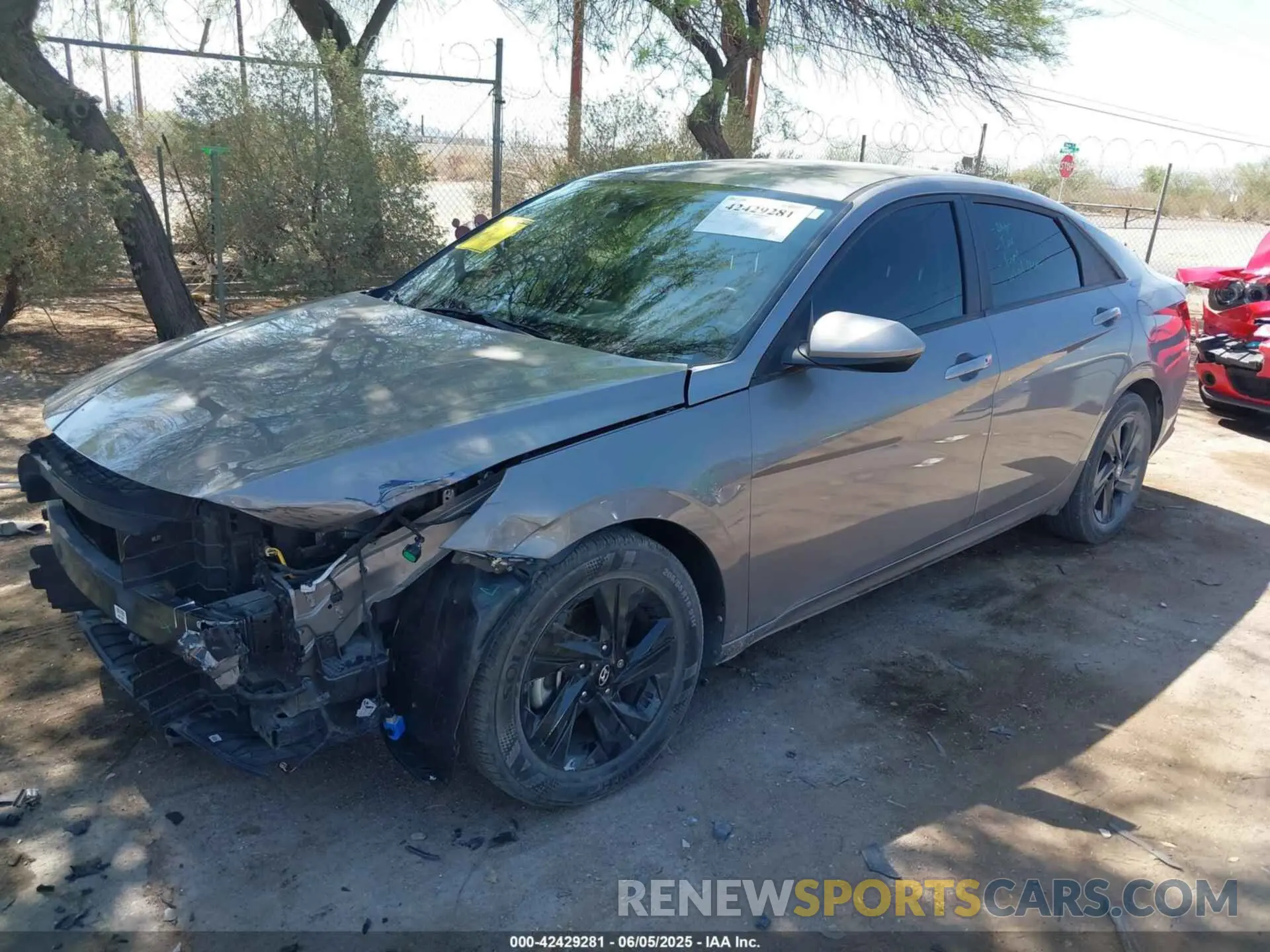 2 Photograph of a damaged car KMHLM4AG1PU512210 HYUNDAI ELANTRA 2023