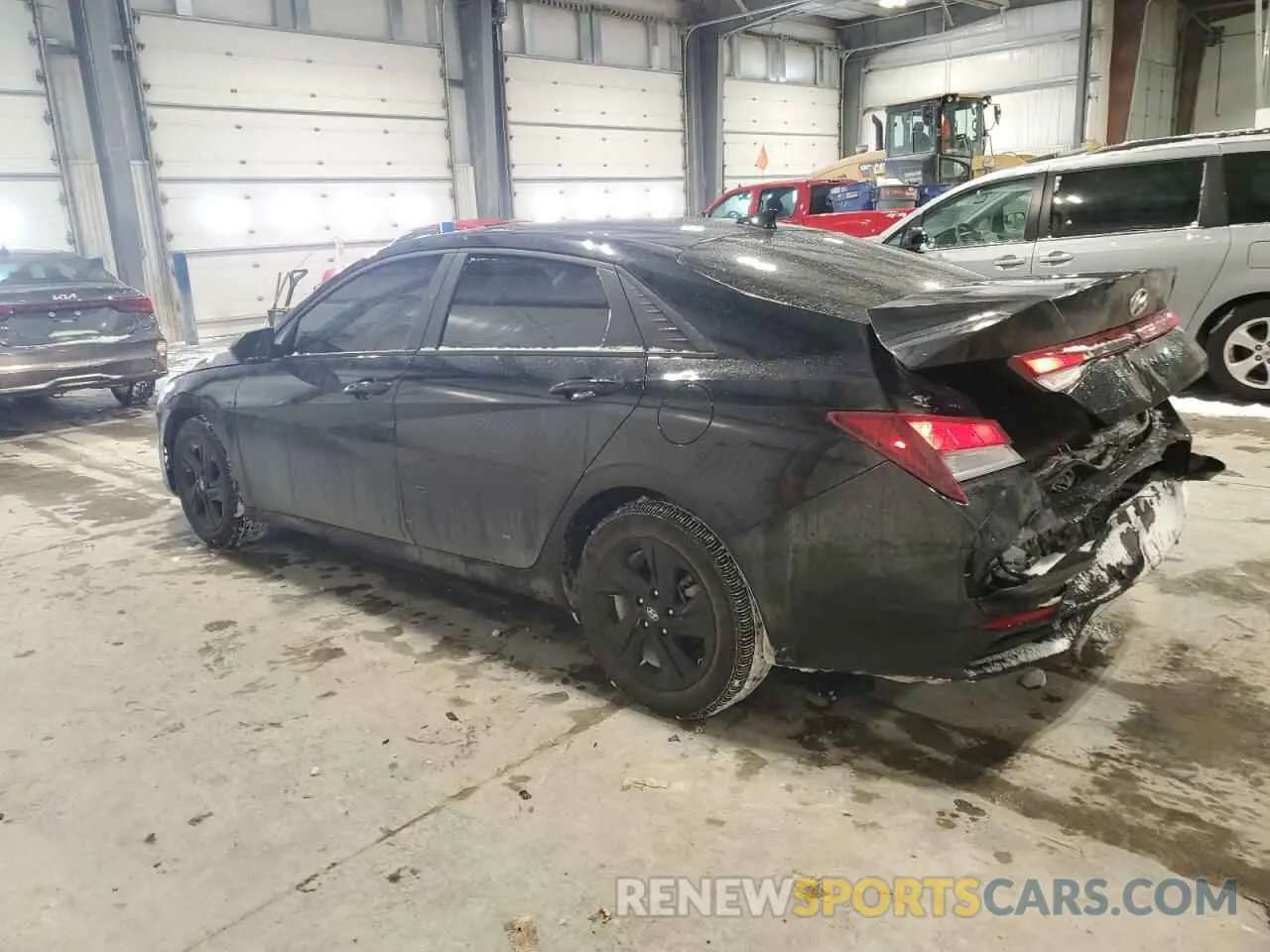 2 Photograph of a damaged car KMHLM4AG1PU520808 HYUNDAI ELANTRA 2023