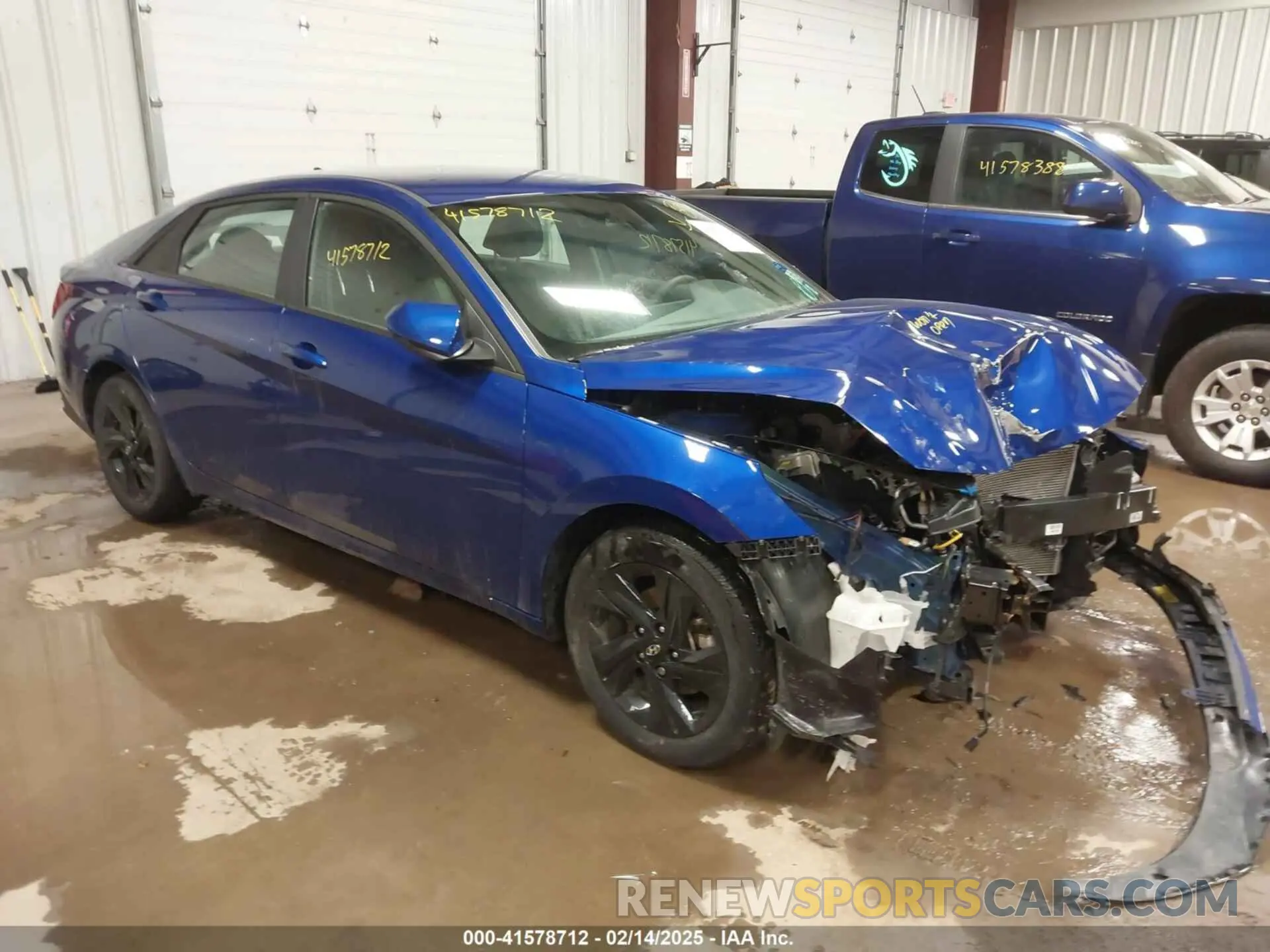 1 Photograph of a damaged car KMHLM4AG1PU568132 HYUNDAI ELANTRA 2023