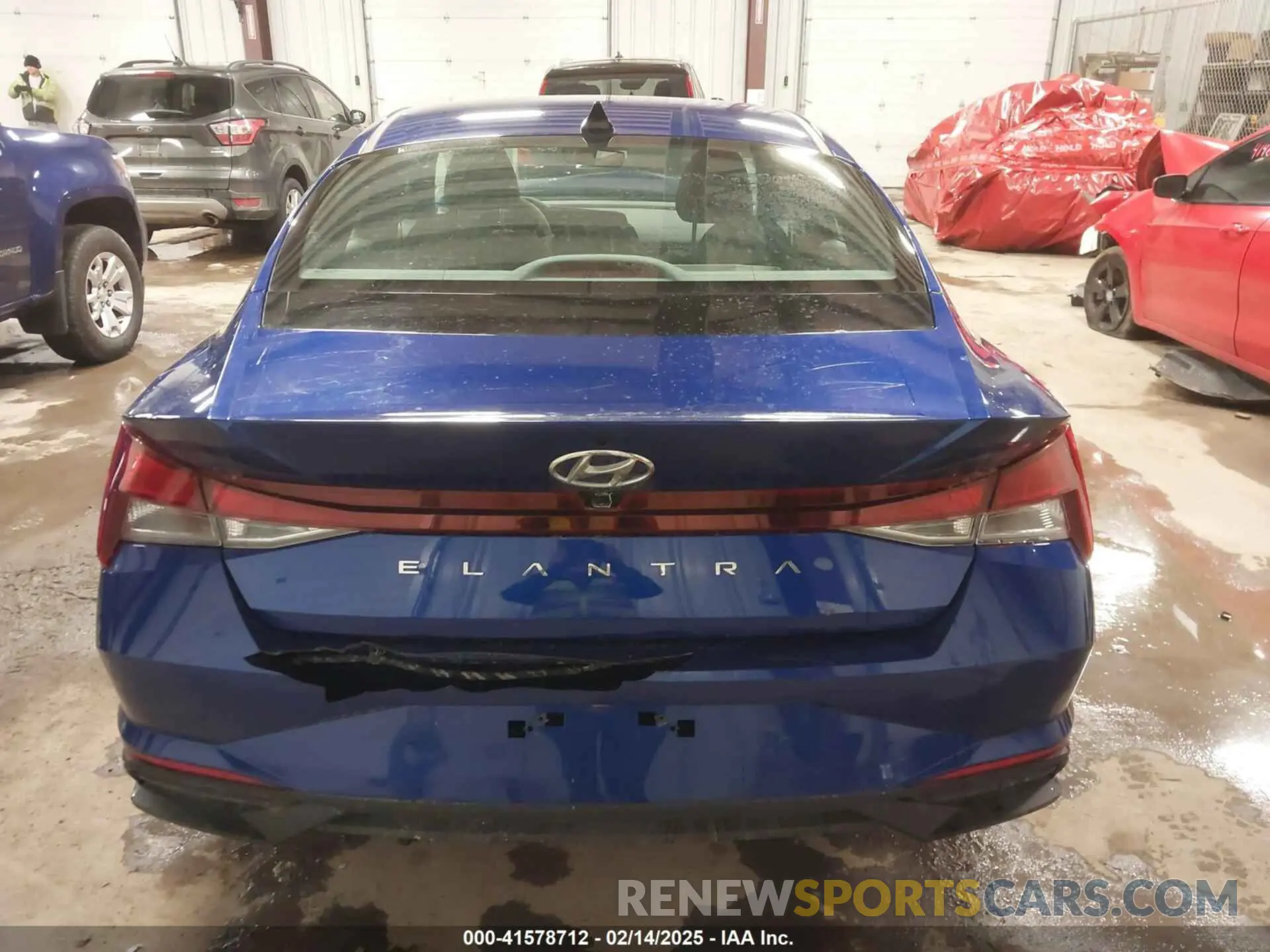 17 Photograph of a damaged car KMHLM4AG1PU568132 HYUNDAI ELANTRA 2023