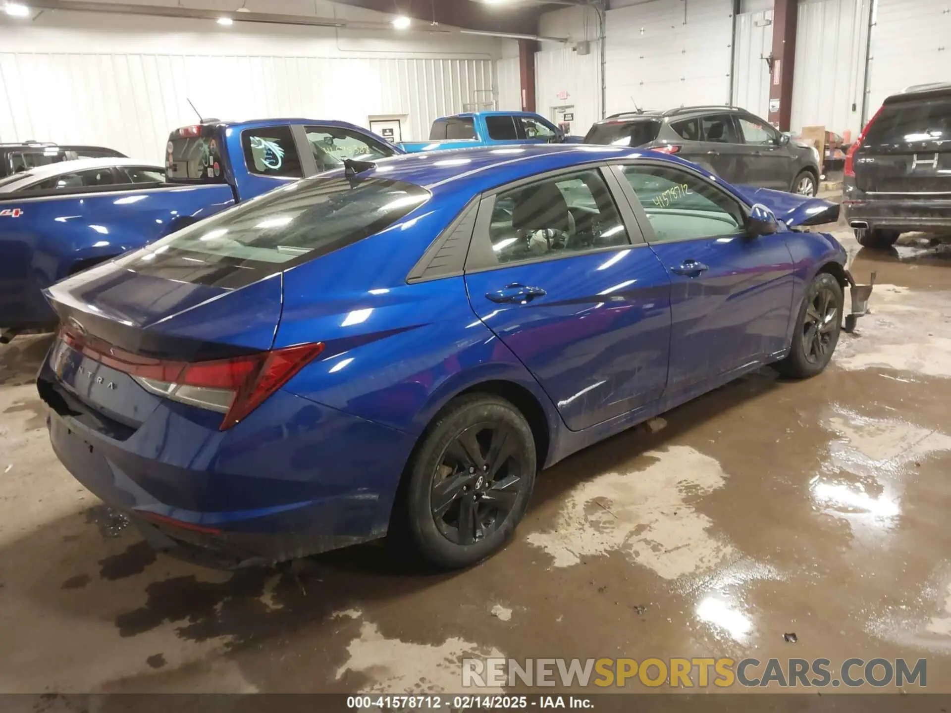 4 Photograph of a damaged car KMHLM4AG1PU568132 HYUNDAI ELANTRA 2023