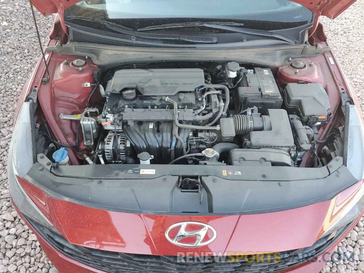 11 Photograph of a damaged car KMHLM4AG1PU583763 HYUNDAI ELANTRA 2023