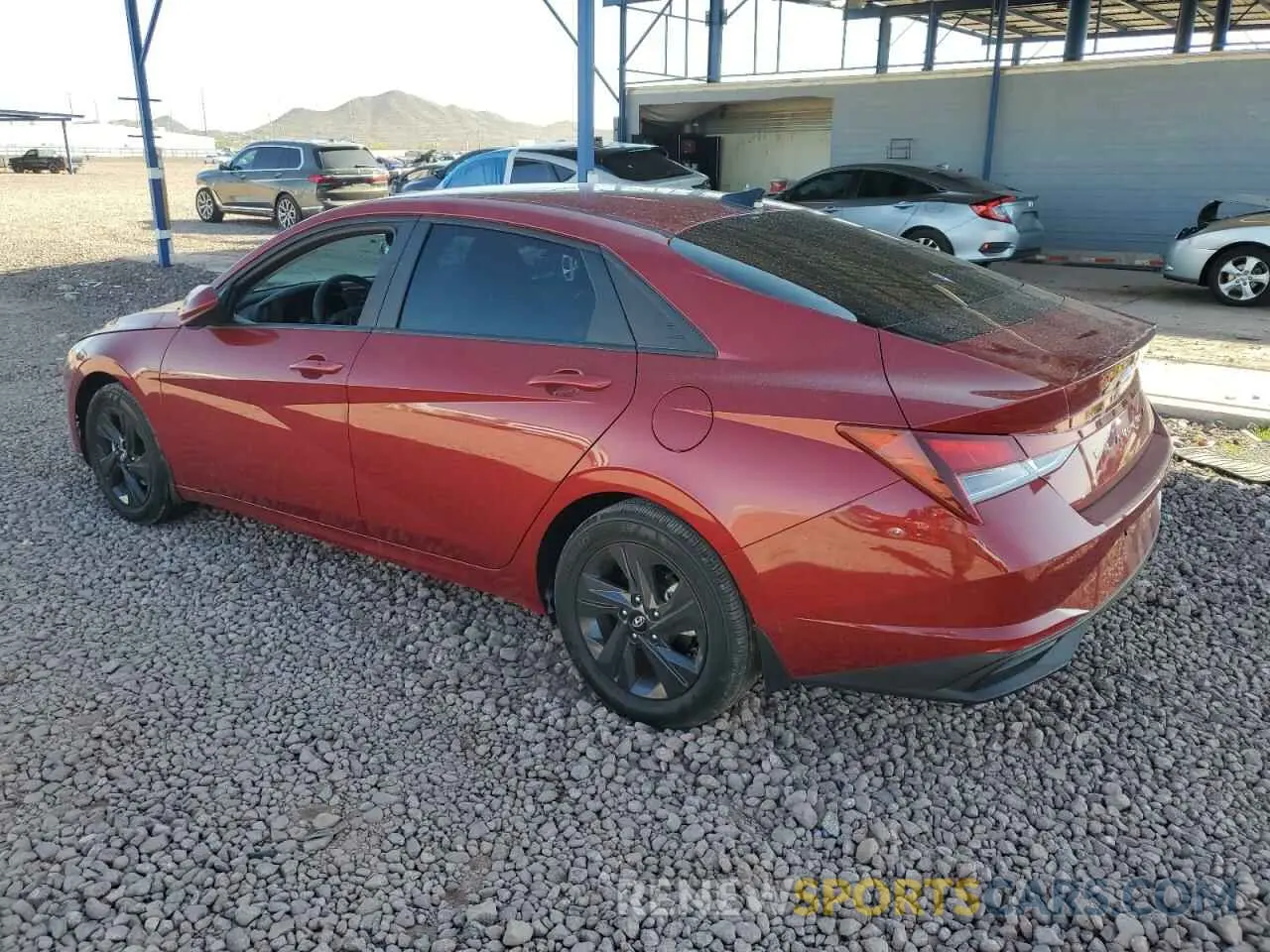 2 Photograph of a damaged car KMHLM4AG1PU583763 HYUNDAI ELANTRA 2023