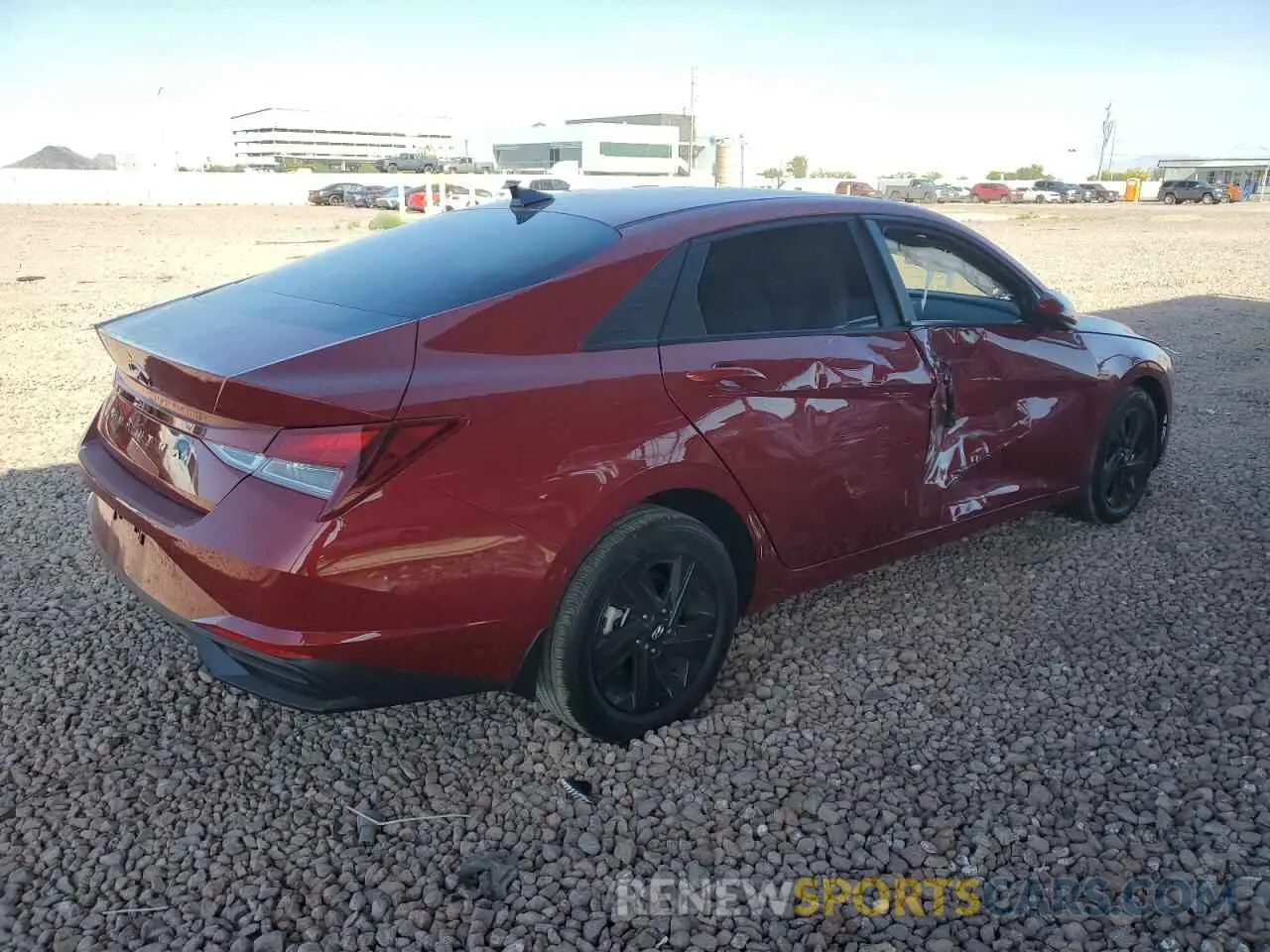 3 Photograph of a damaged car KMHLM4AG1PU583763 HYUNDAI ELANTRA 2023