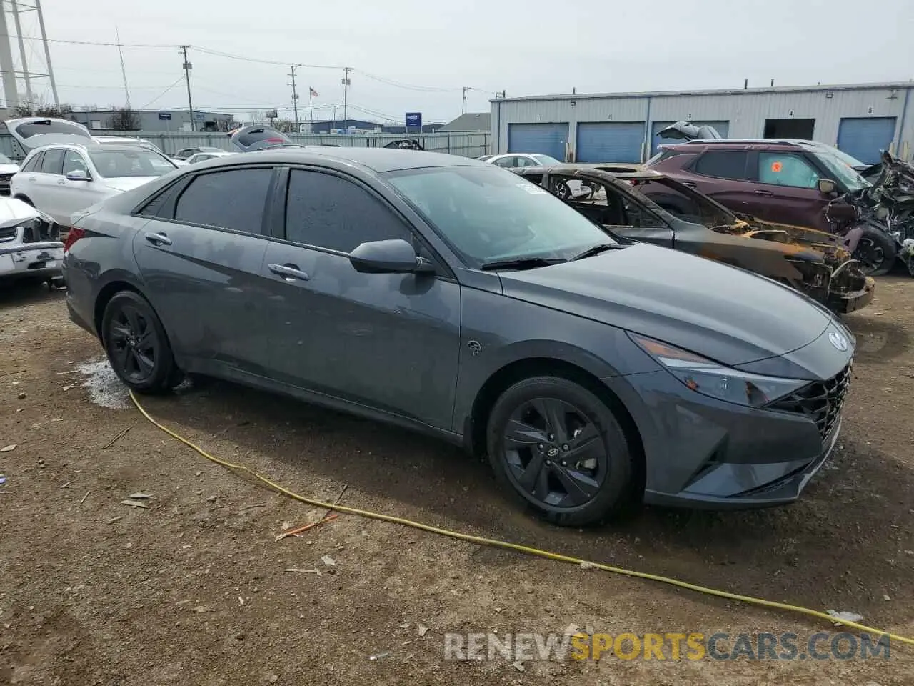 4 Photograph of a damaged car KMHLM4AG1PU594326 HYUNDAI ELANTRA 2023