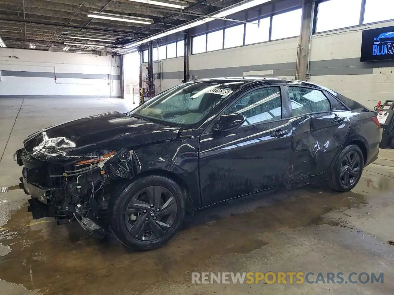 1 Photograph of a damaged car KMHLM4AG1PU605180 HYUNDAI ELANTRA 2023